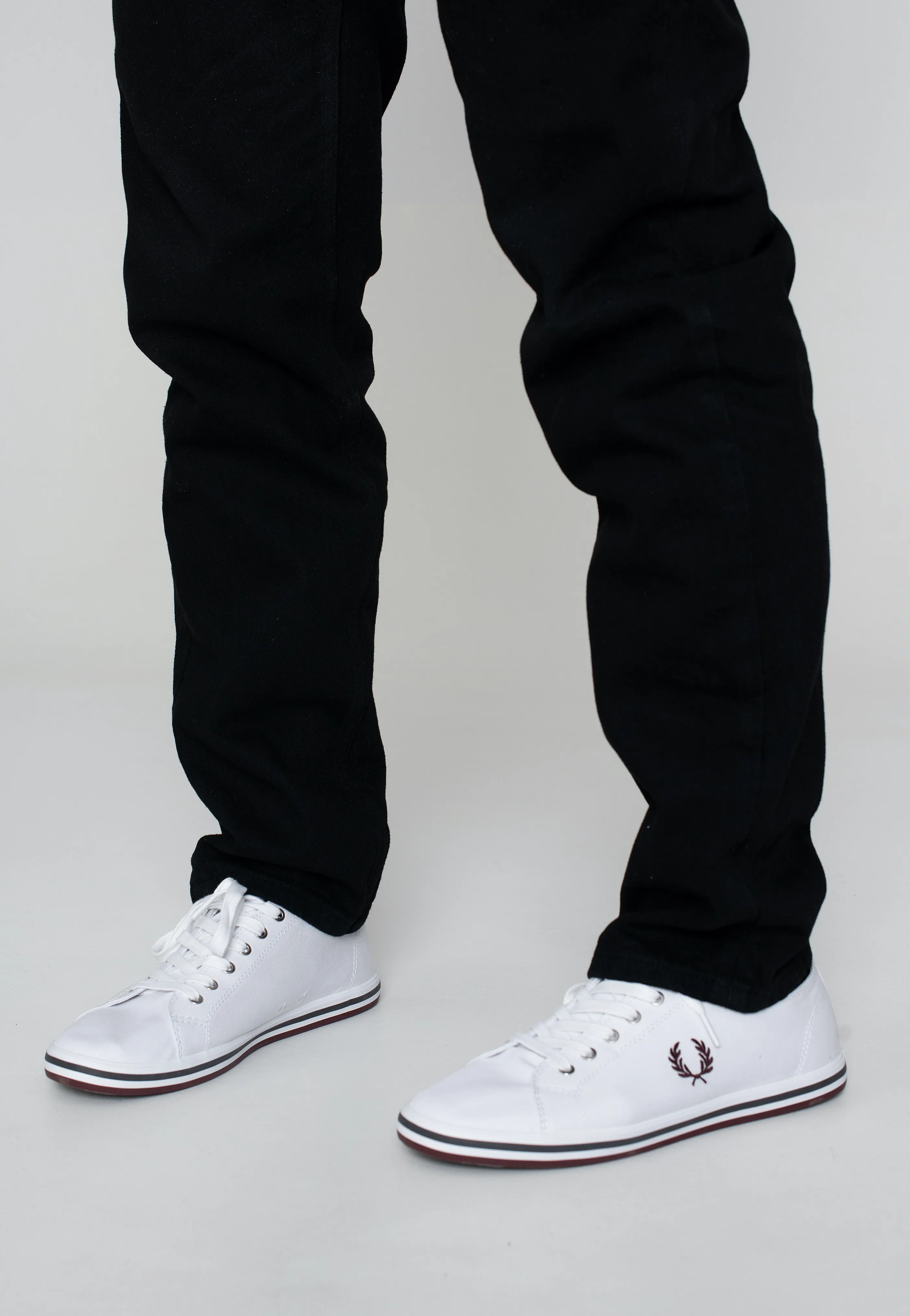 Fred Perry - Kingston Twill White - Shoes