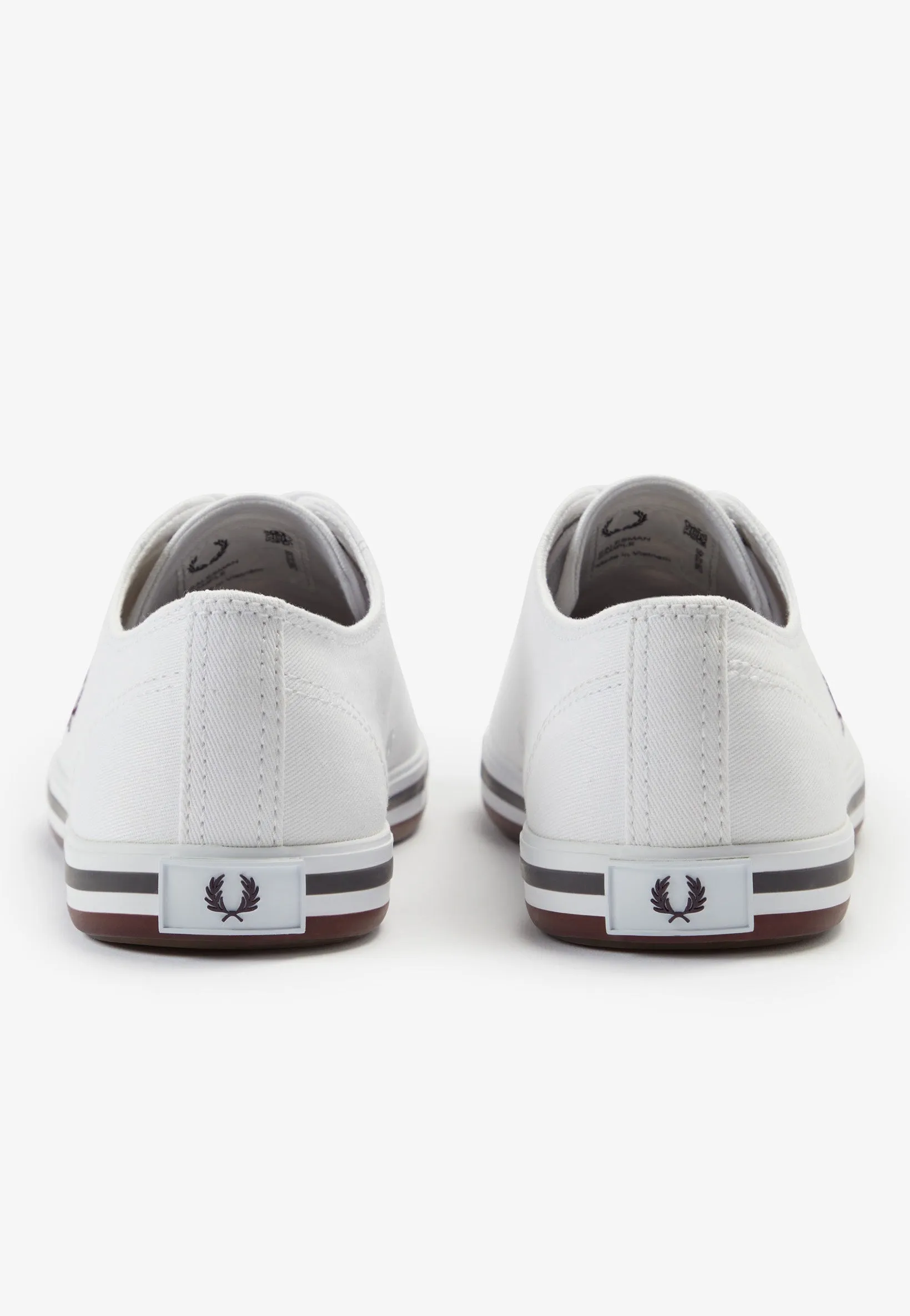 Fred Perry - Kingston Twill White - Shoes