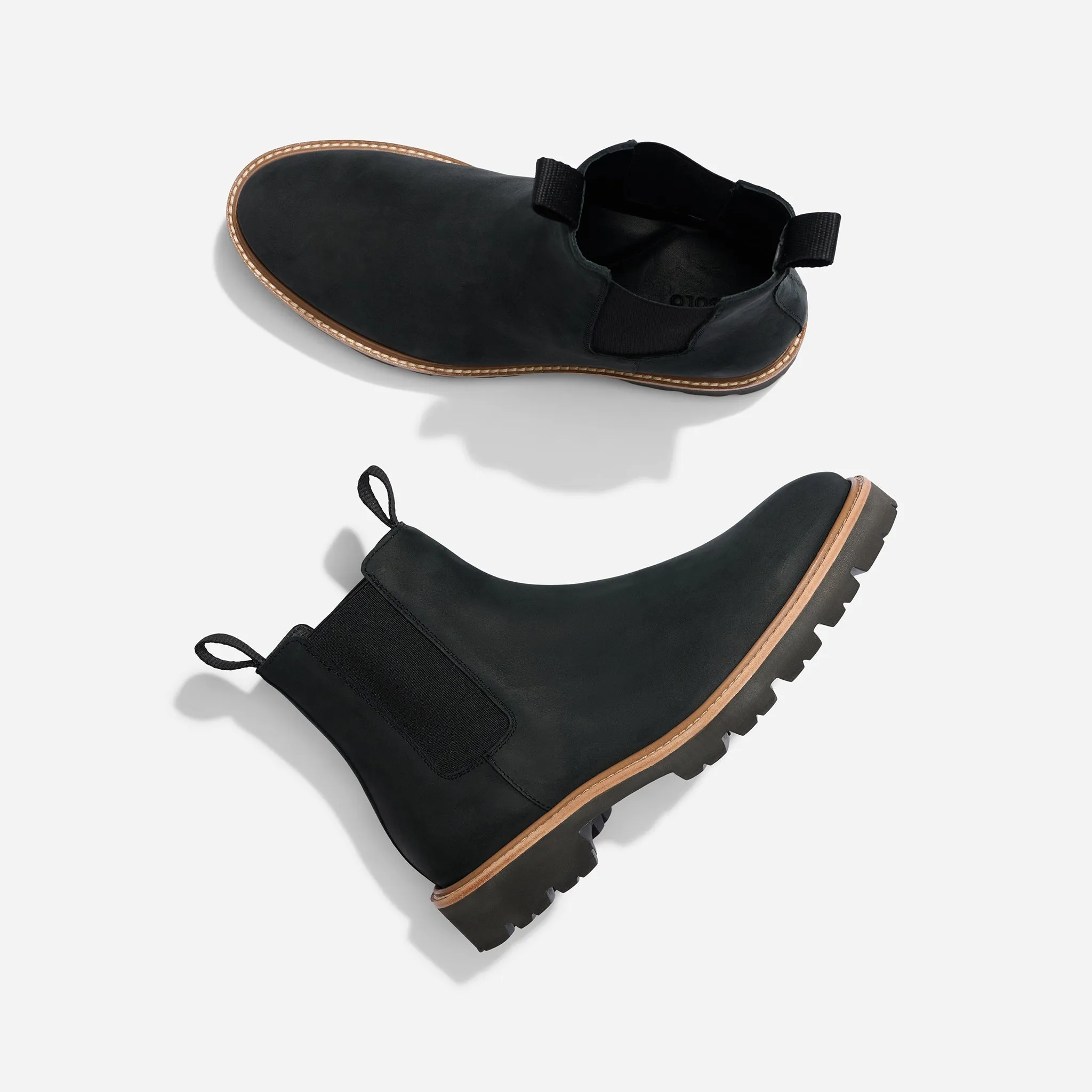Go-To Chelsea Boot 2.0 Black -NISOLO