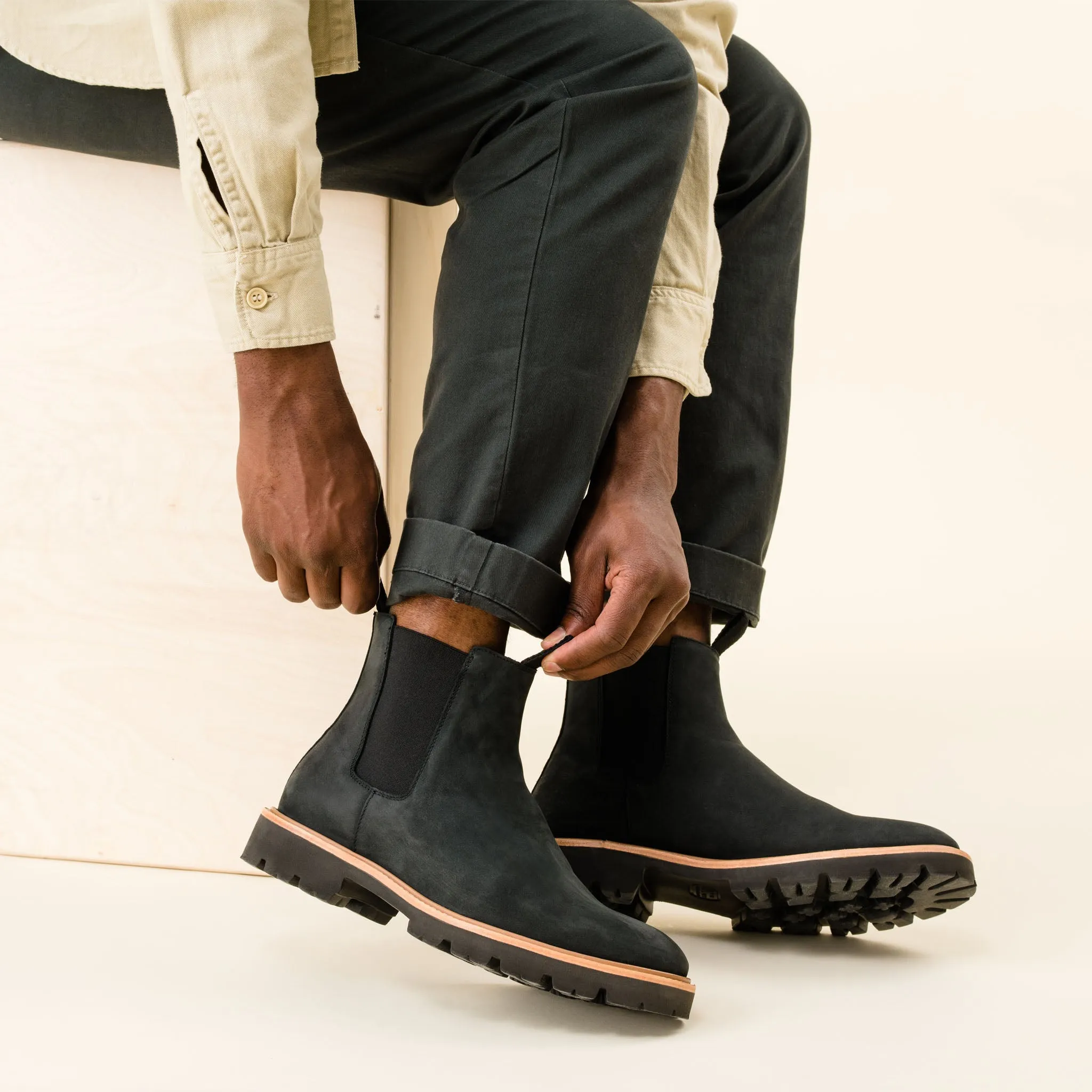 Go-To Chelsea Boot 2.0 Black -NISOLO