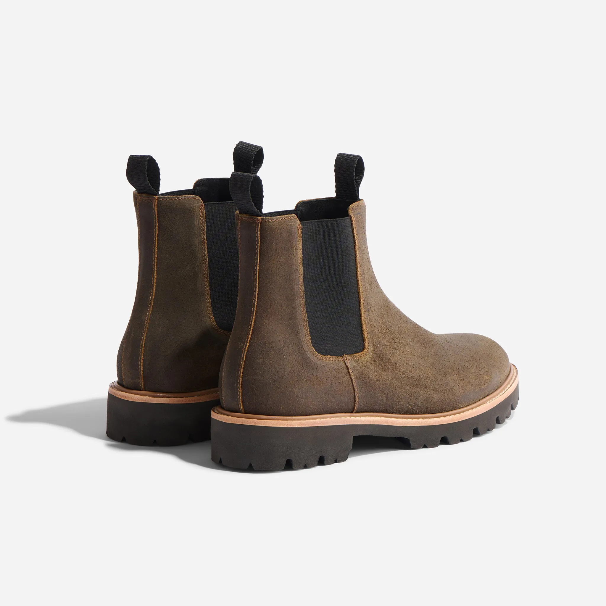 Go-To Chelsea Boot 2.0 Waxed Brown -NISOLO