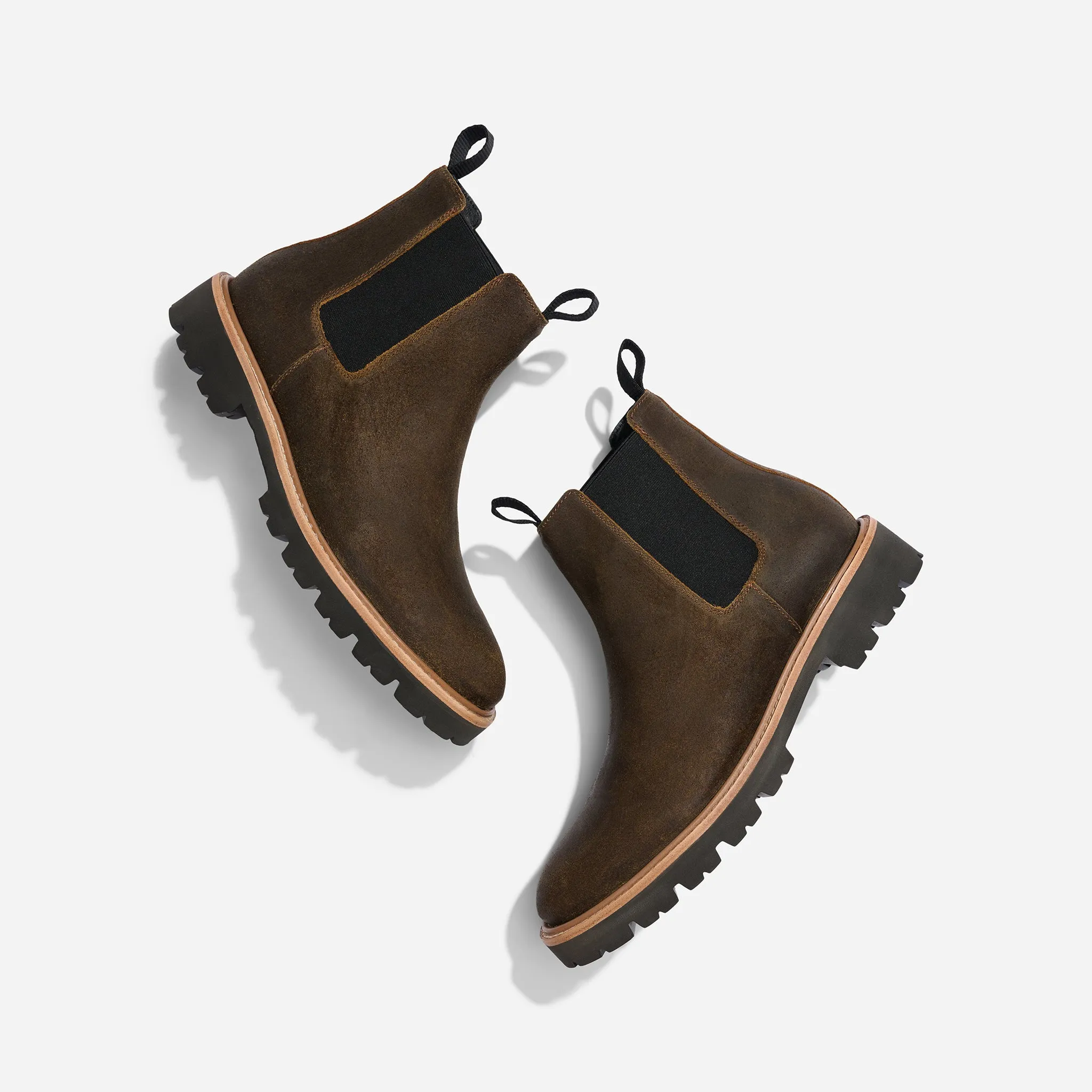Go-To Chelsea Boot 2.0 Waxed Brown -NISOLO