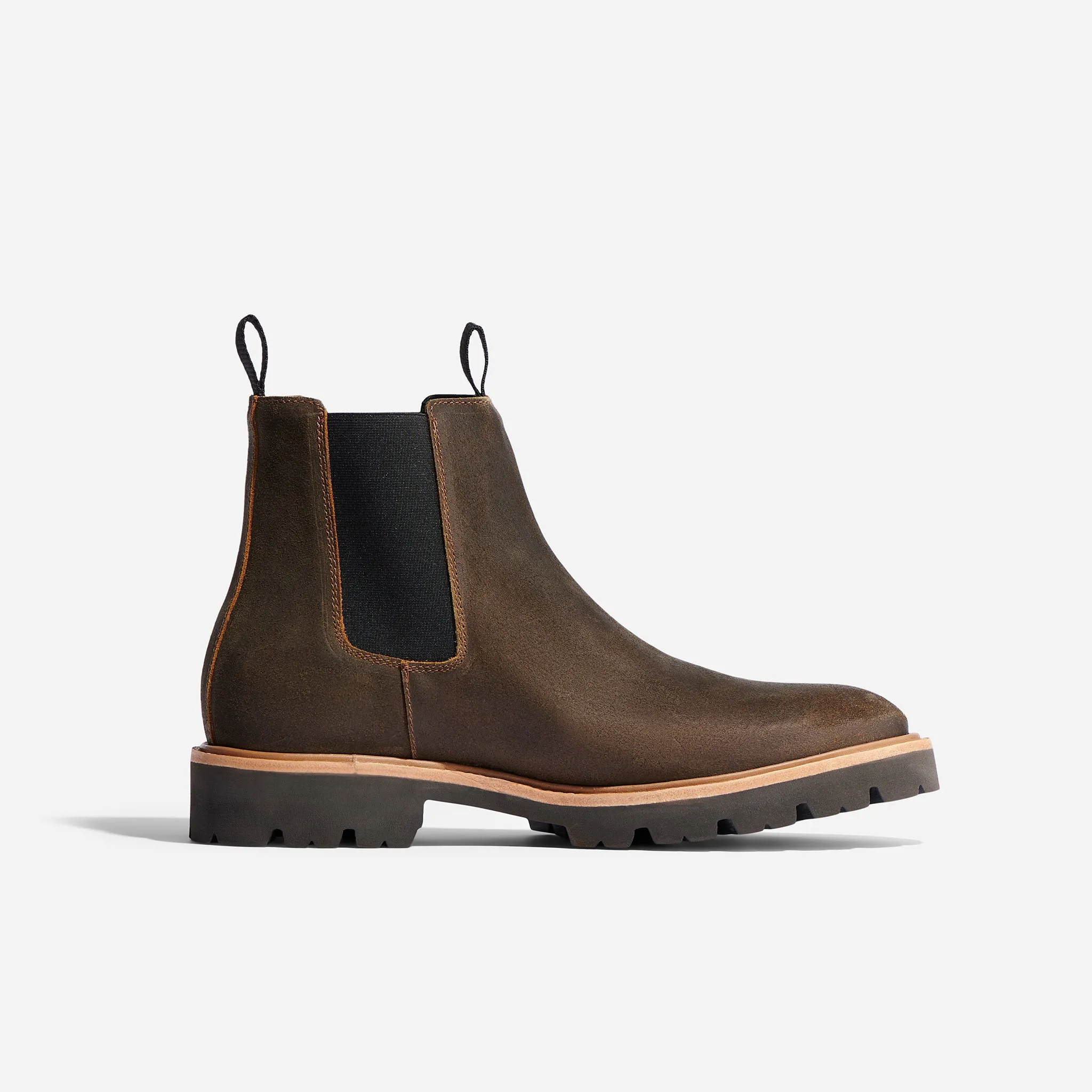 Go-To Chelsea Boot 2.0 Waxed Brown -NISOLO