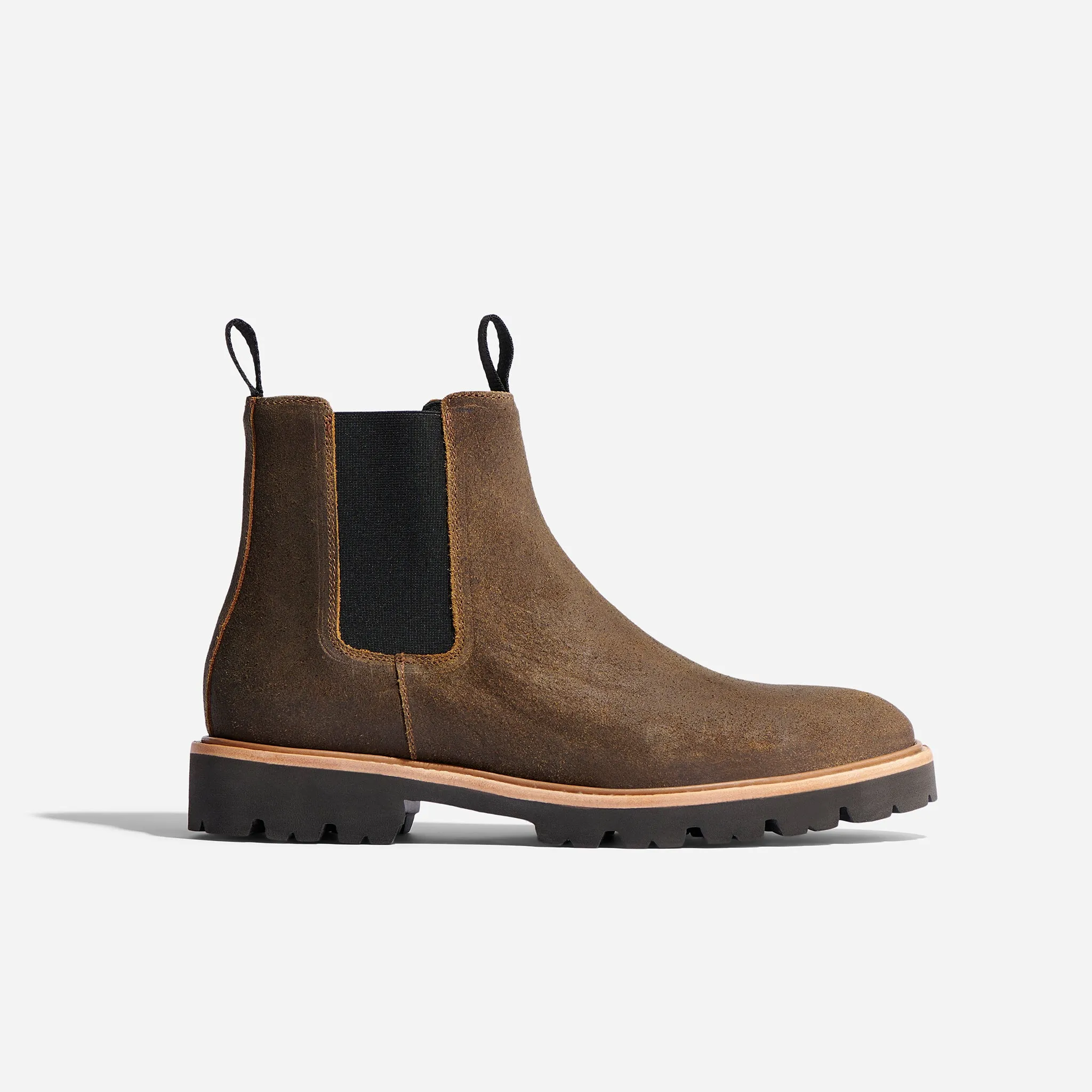 Go-To Chelsea Boot 2.0 Waxed Brown -NISOLO