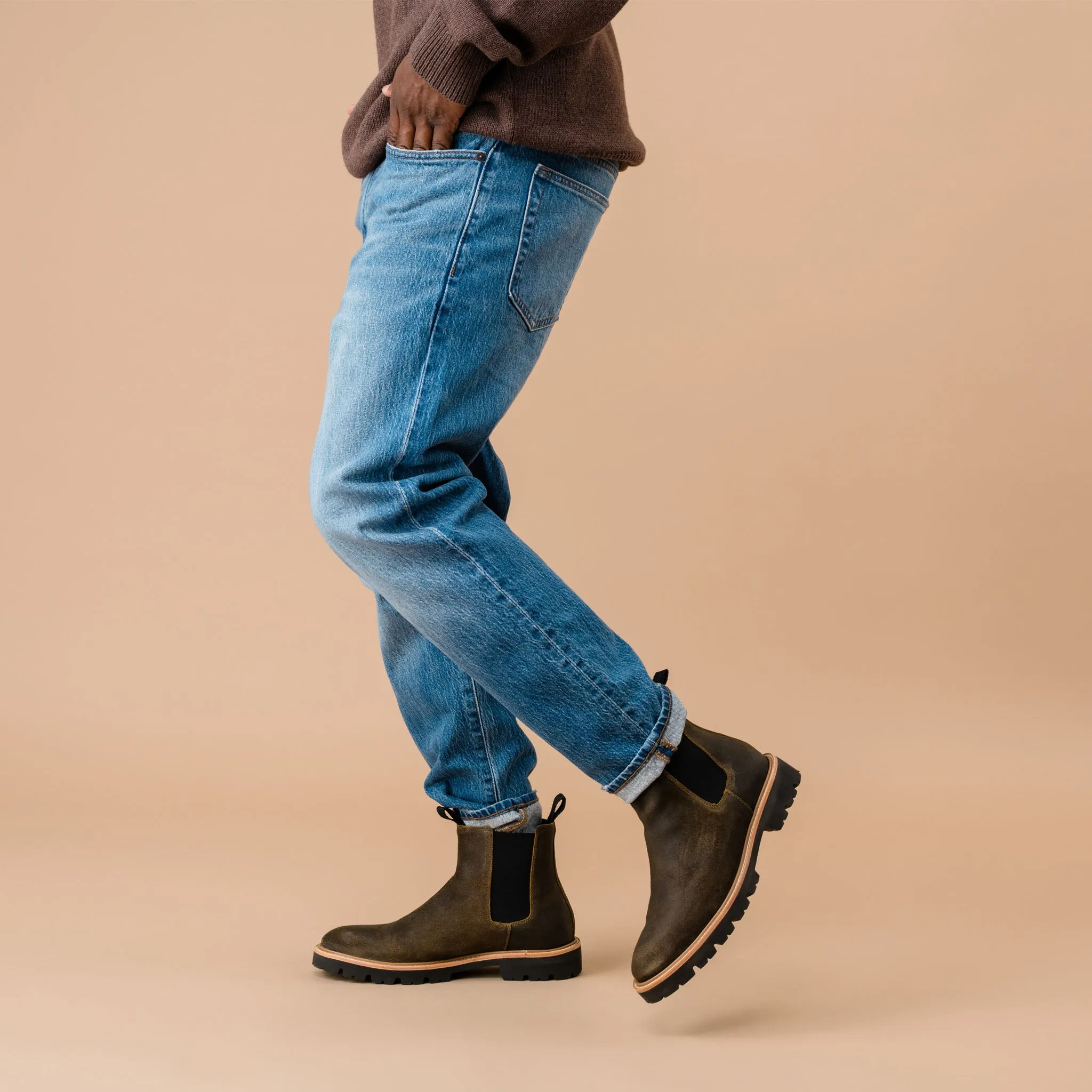 Go-To Chelsea Boot 2.0 Waxed Brown -NISOLO