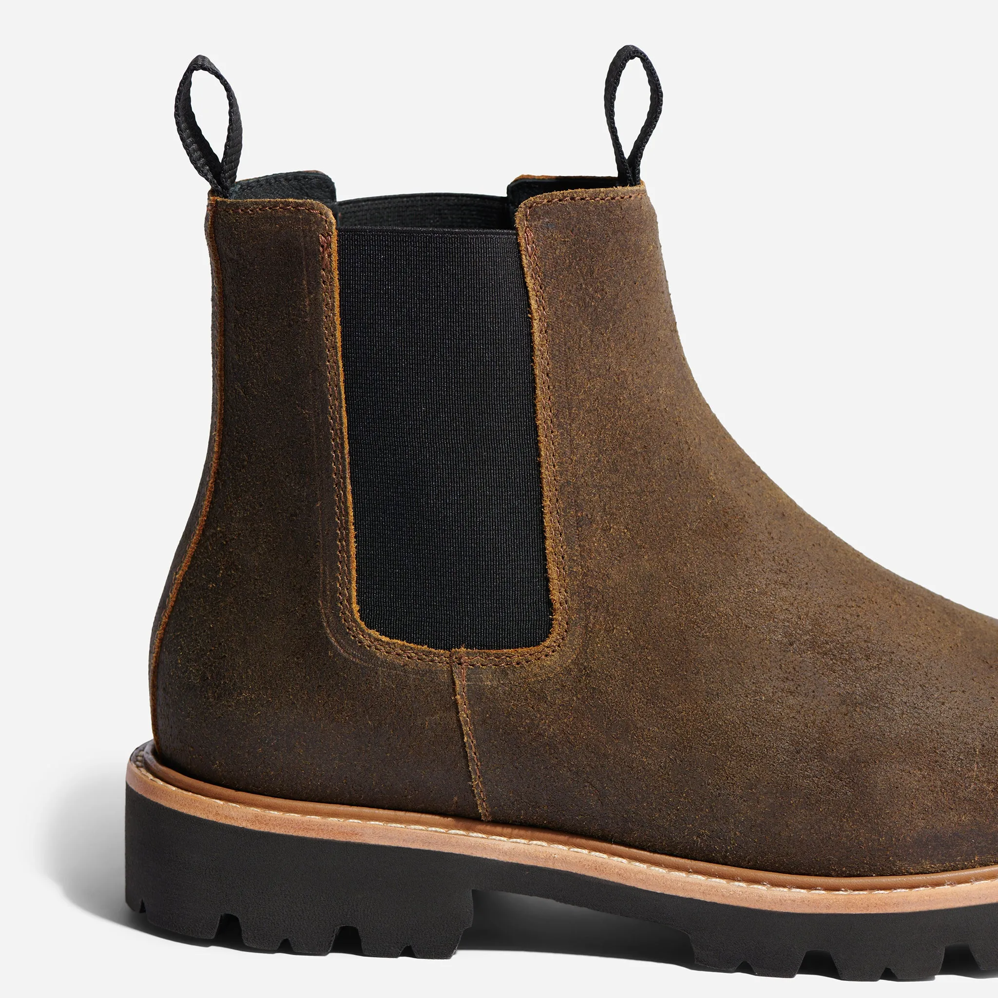 Go-To Chelsea Boot 2.0 Waxed Brown -NISOLO