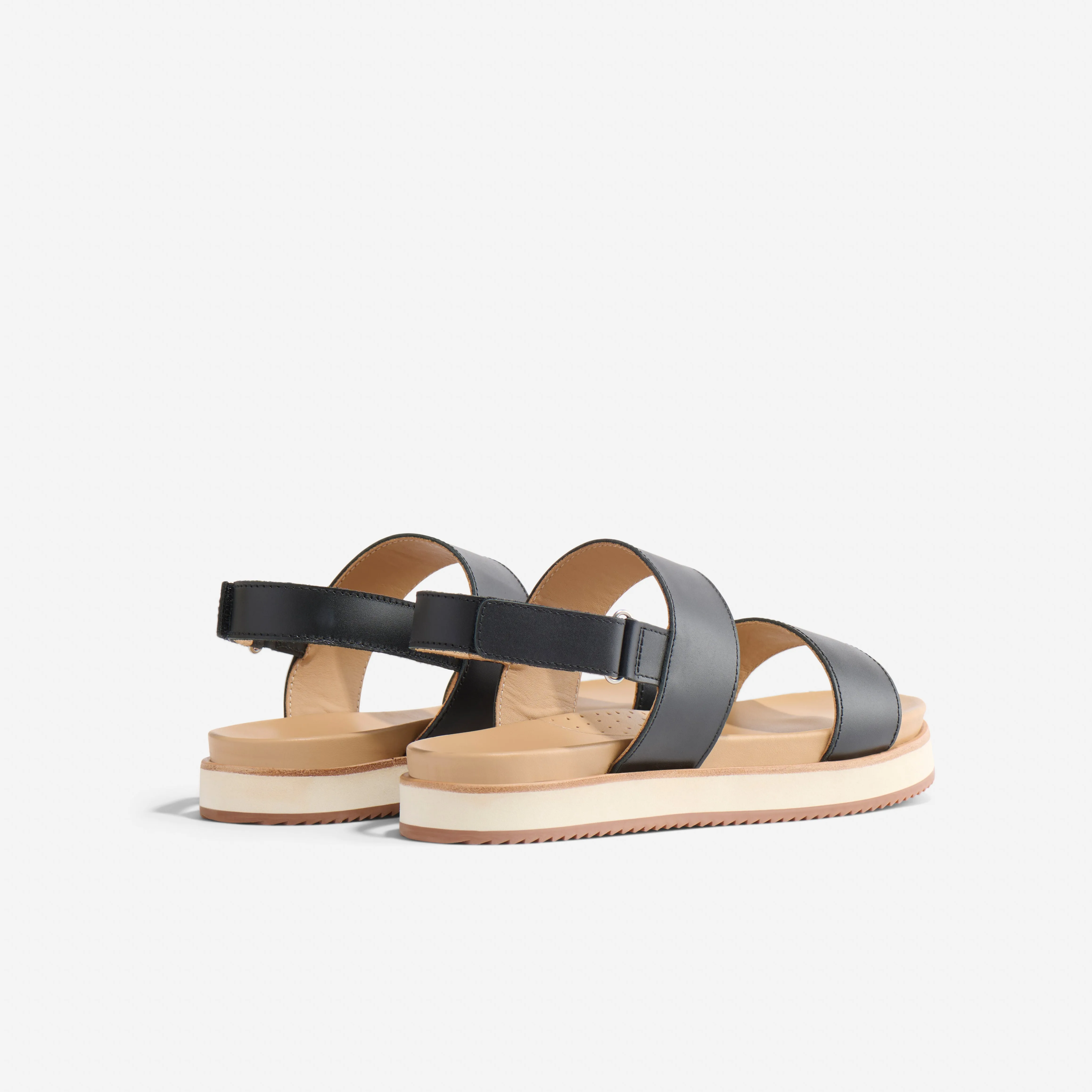 Go-To Flatform Sandal 2.0 Black -NISOLO