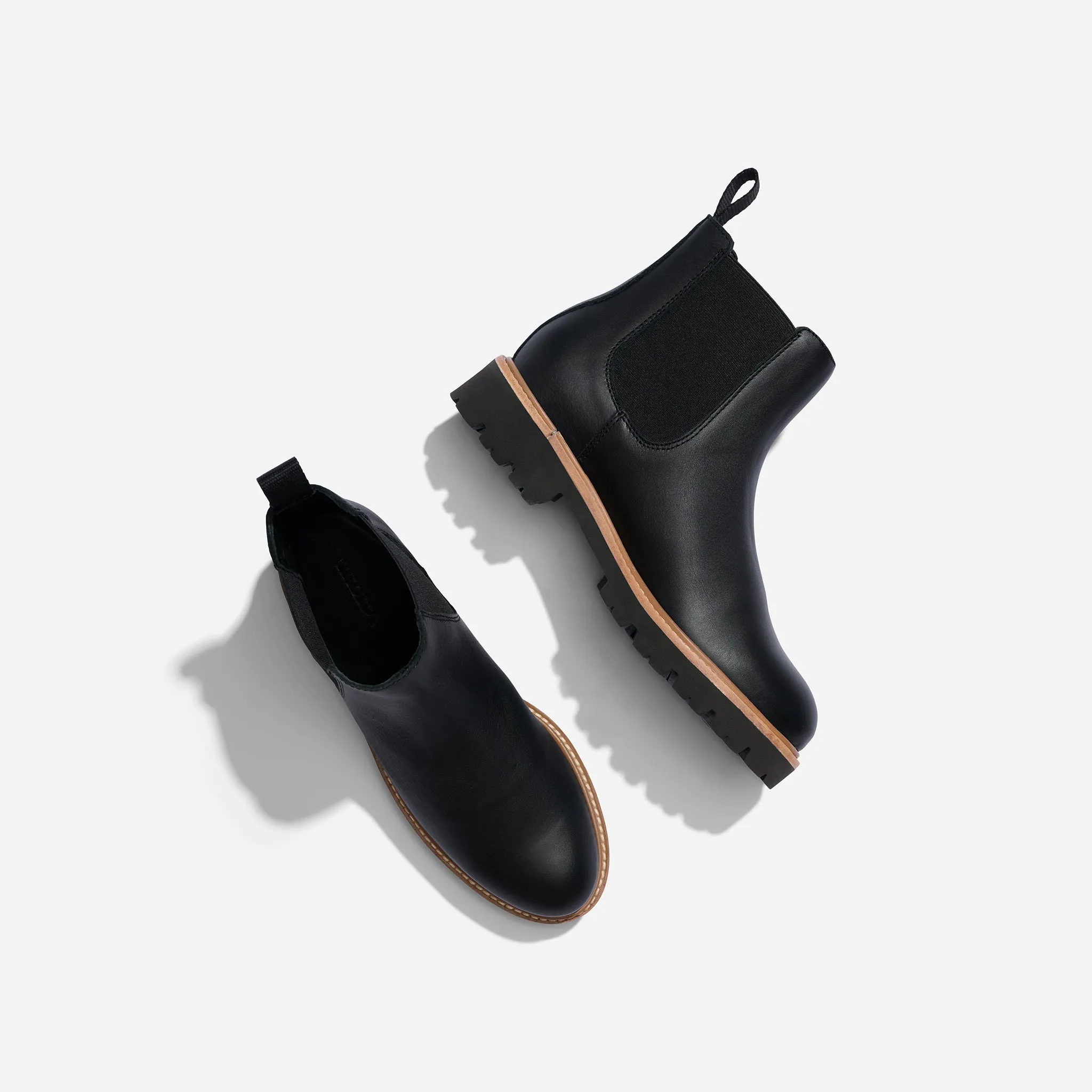 Go-To Lug Chelsea Boot 2.0 Black -NISOLO