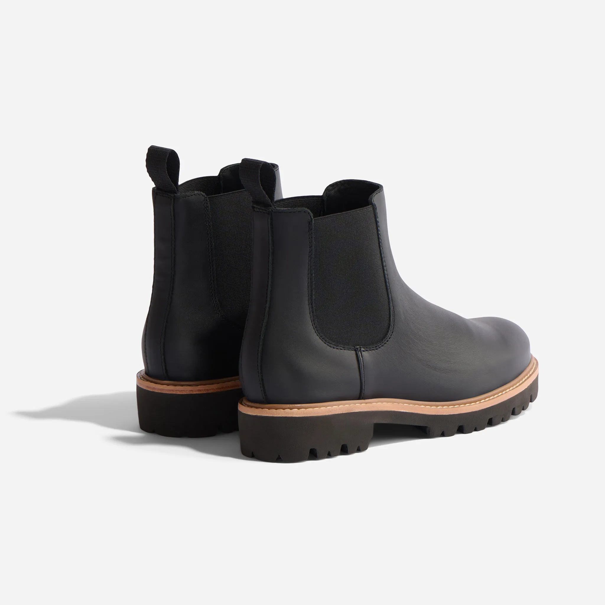 Go-To Lug Chelsea Boot 2.0 Black -NISOLO