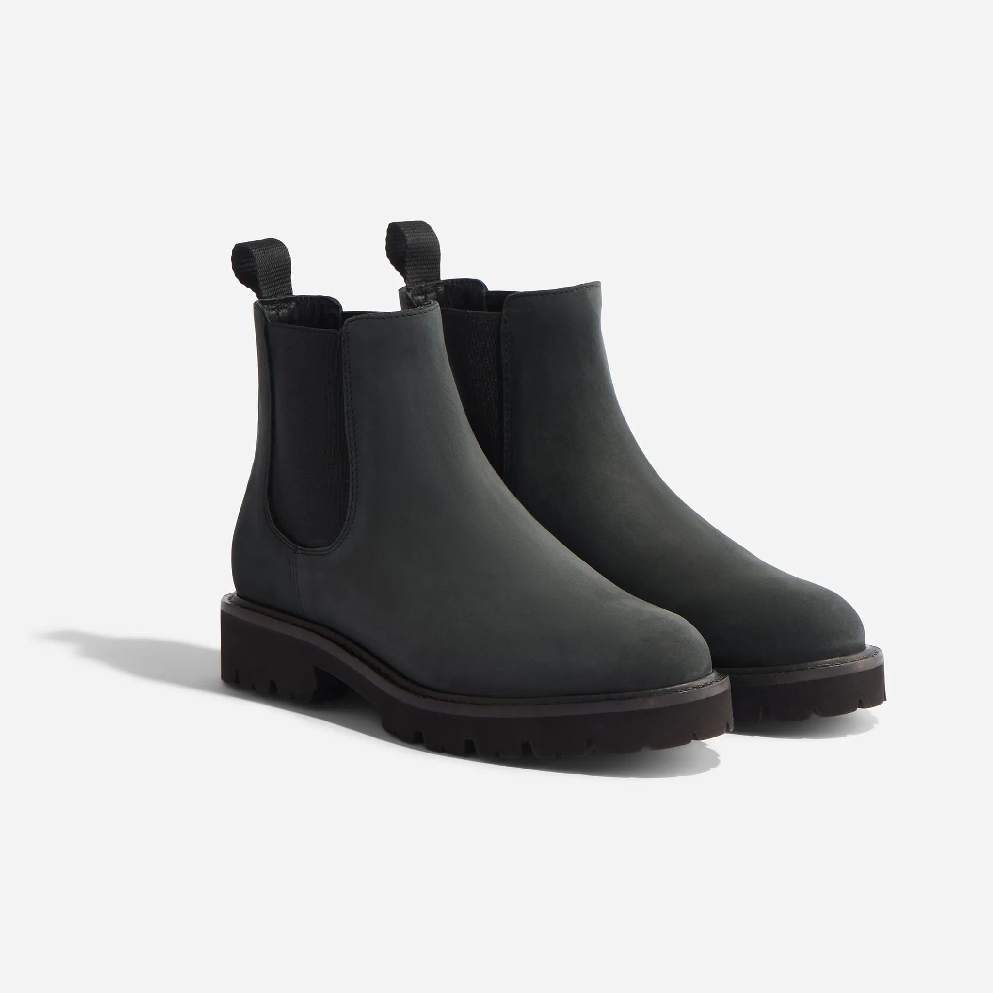 Go-To Lug Chelsea Boot 2.0 Black/Black -NISOLO