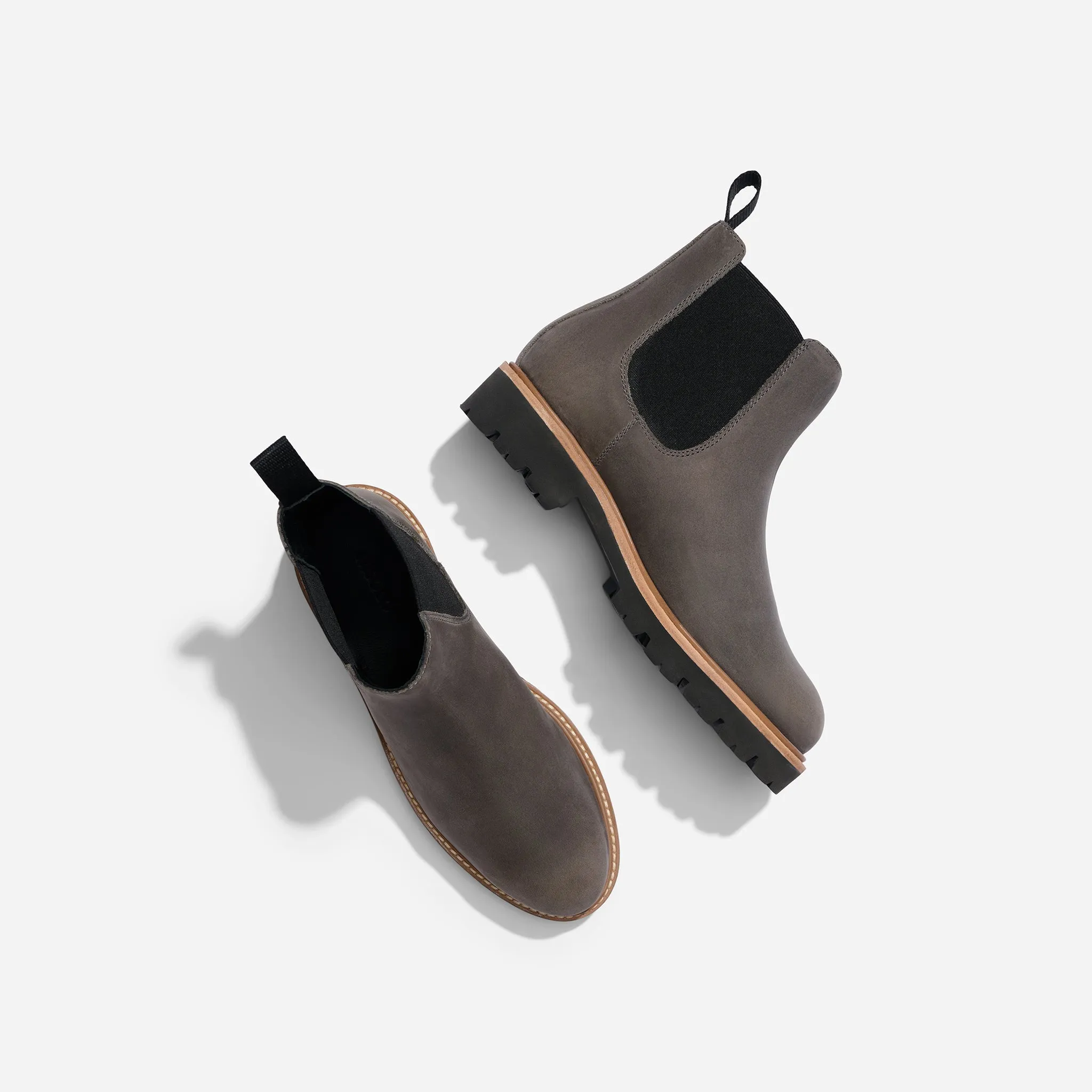Go-To Lug Chelsea Boot 2.0 Grey -NISOLO