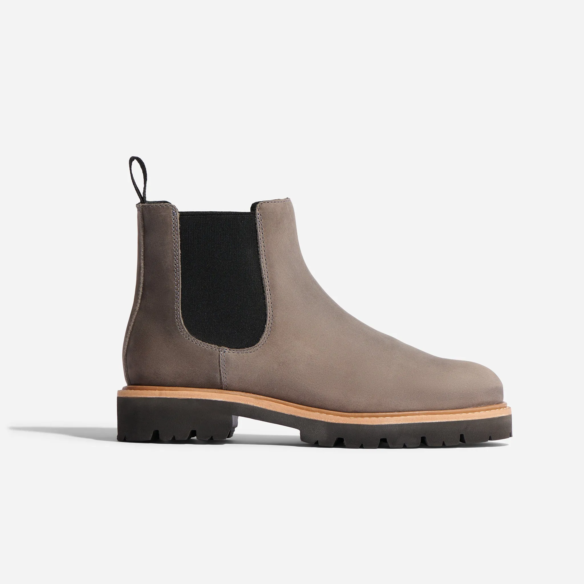 Go-To Lug Chelsea Boot 2.0 Grey -NISOLO