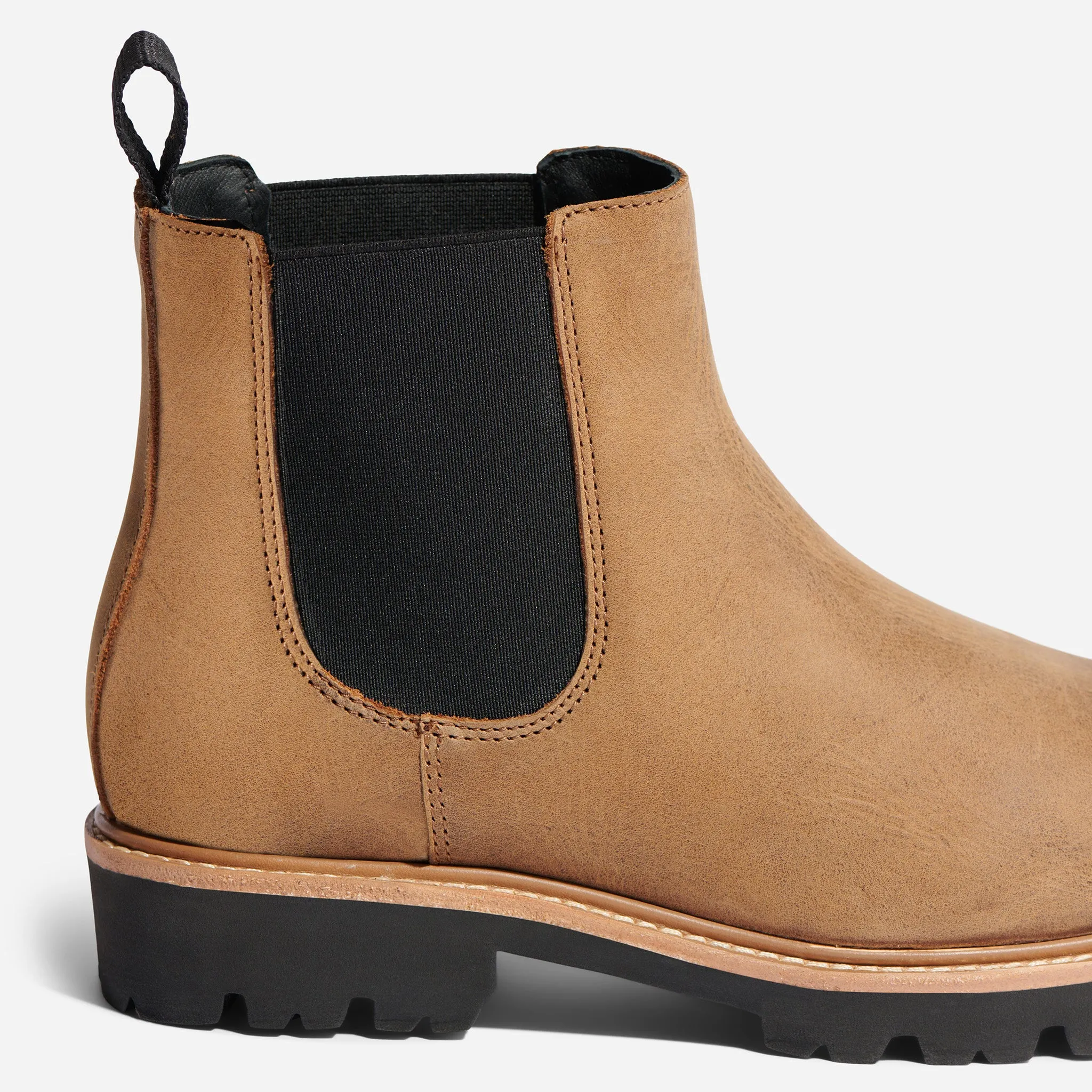 Go-To Lug Chelsea Boot 2.0 Tobacco -NISOLO