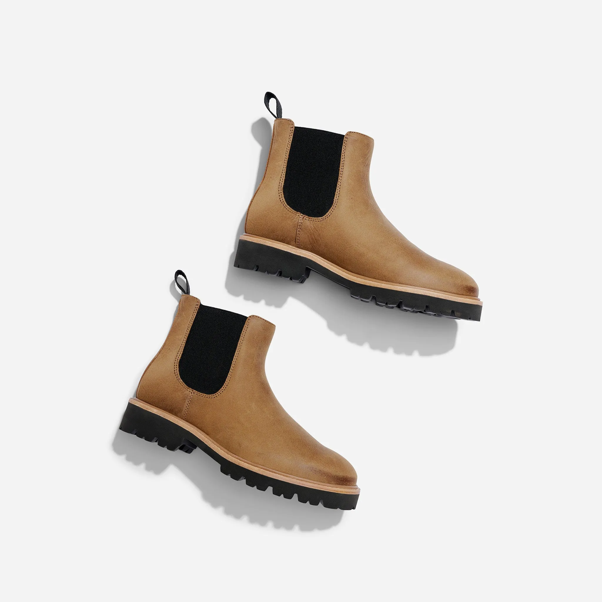Go-To Lug Chelsea Boot 2.0 Tobacco -NISOLO