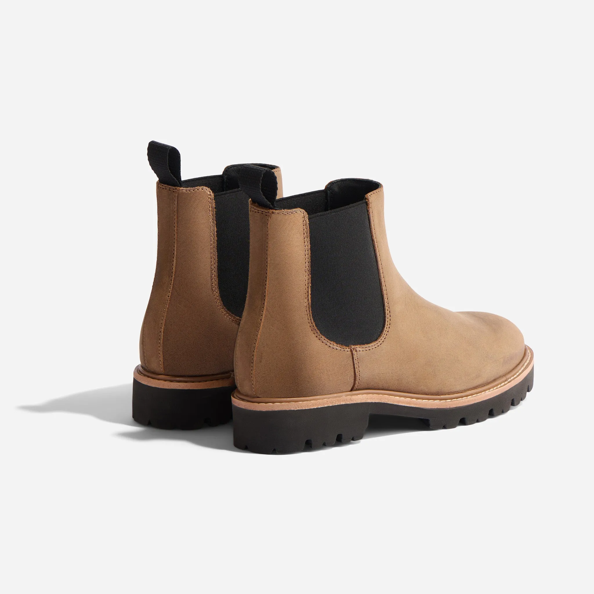 Go-To Lug Chelsea Boot 2.0 Tobacco -NISOLO