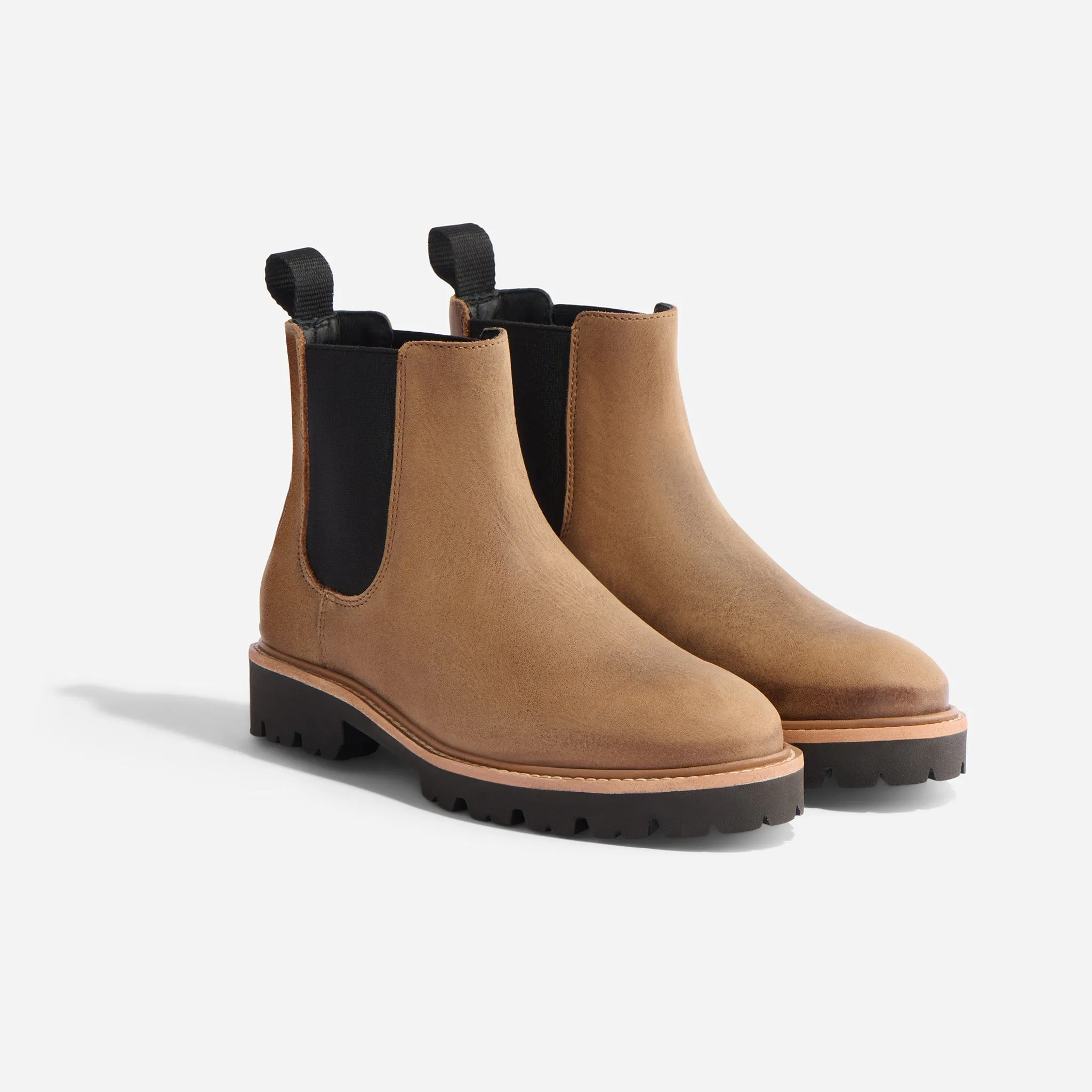 Go-To Lug Chelsea Boot 2.0 Tobacco -NISOLO