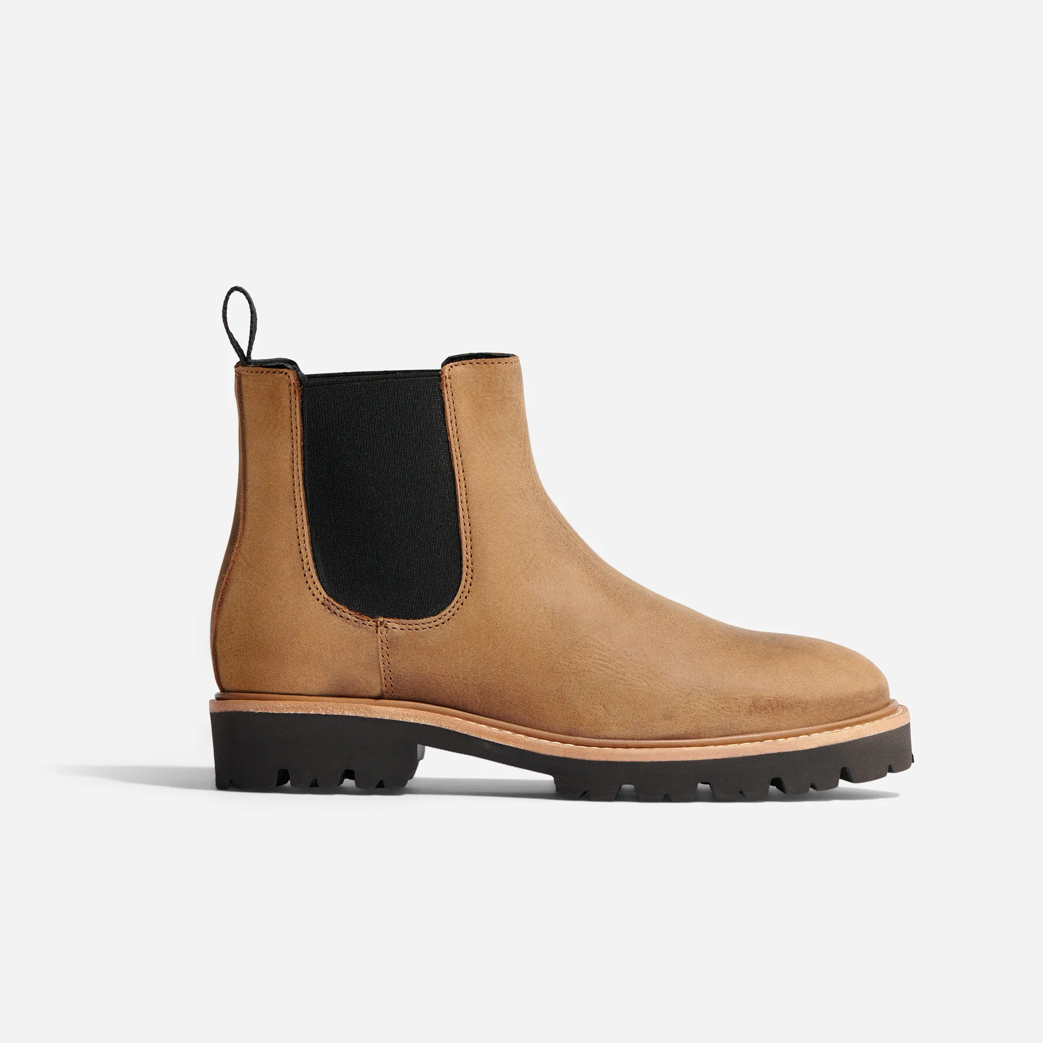 Go-To Lug Chelsea Boot 2.0 Tobacco -NISOLO