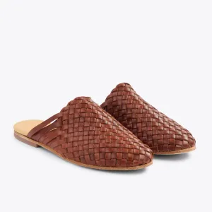 Go-To Woven Slip On Woven Brandy -NISOLO