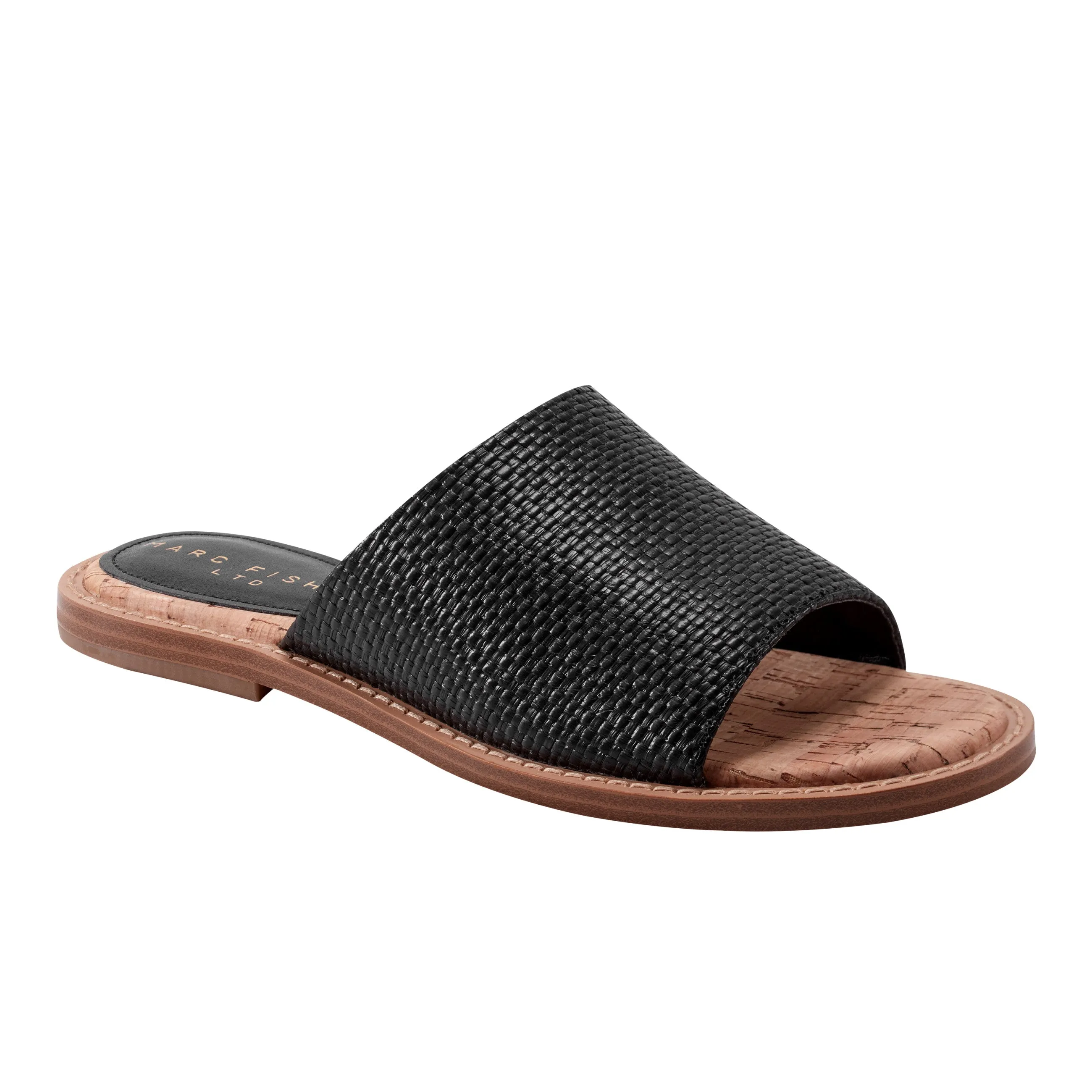 Grayce Flat Slide Sandal -MARC FISHER