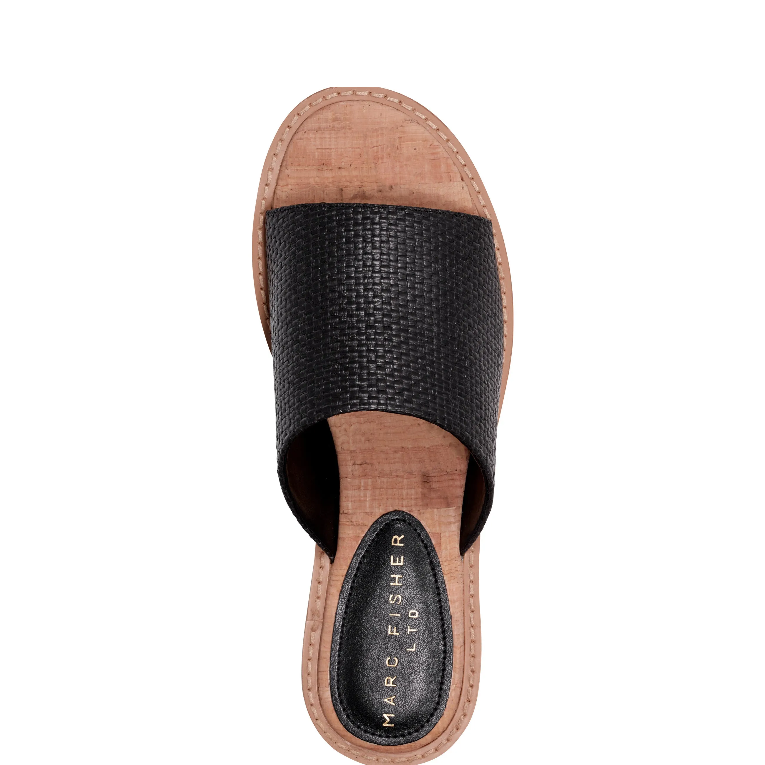 Grayce Flat Slide Sandal -MARC FISHER