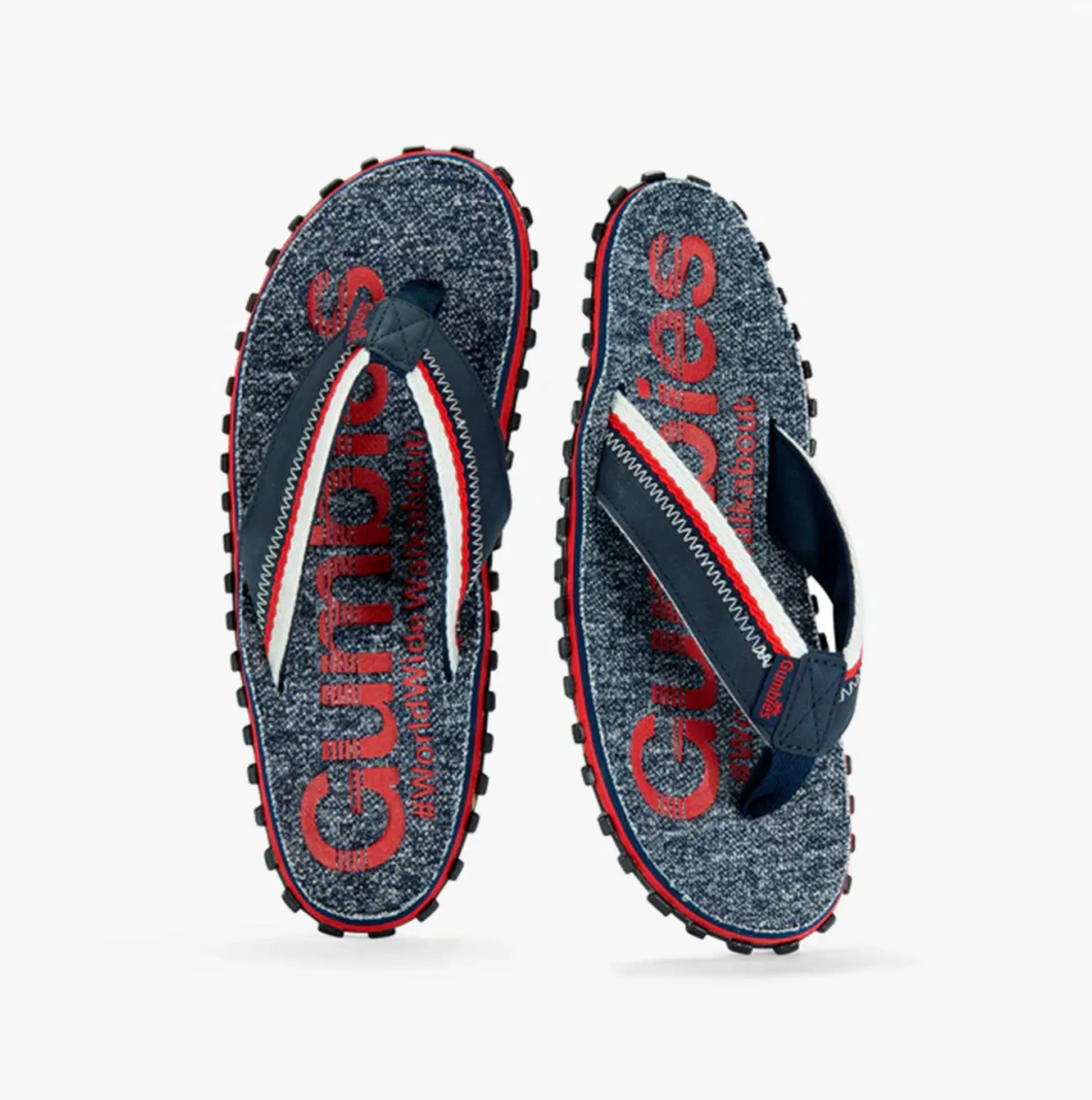 Gumbies CAIRNS Unisex Flip-Flops Red