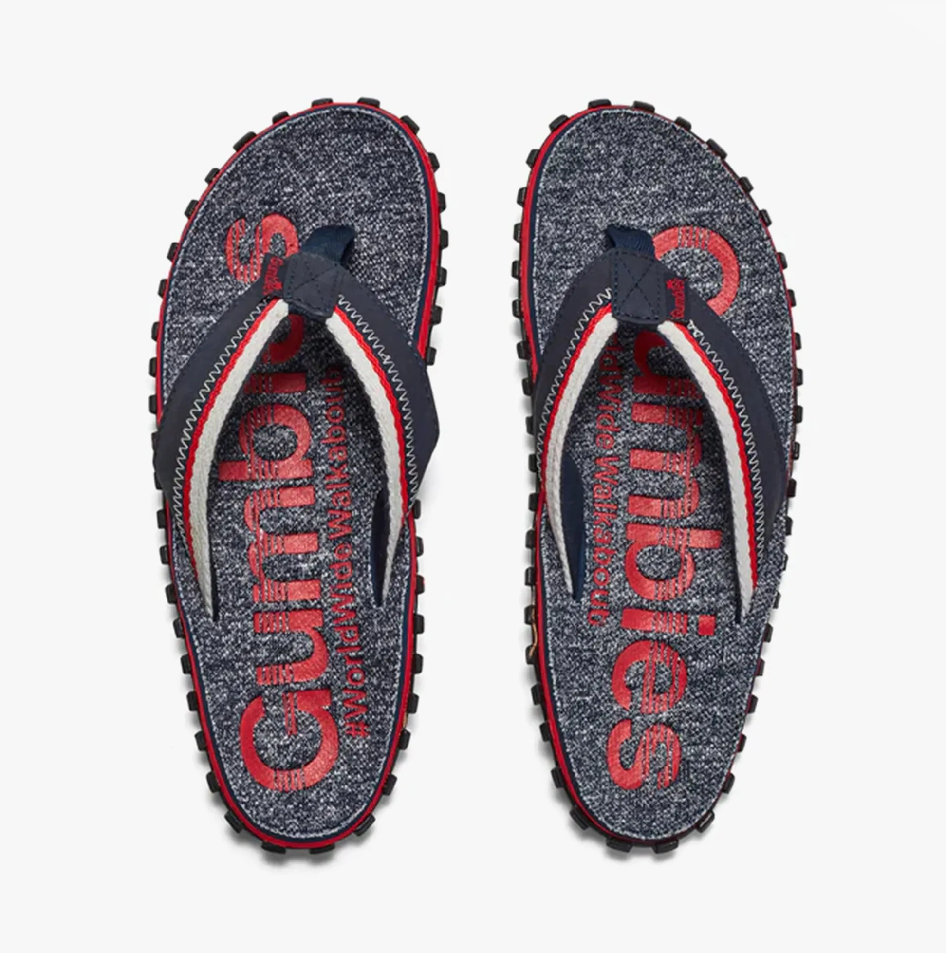 Gumbies CAIRNS Unisex Flip-Flops Red