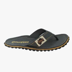 Gumbies ISLANDER Unisex Flip-Flops Classic Grey