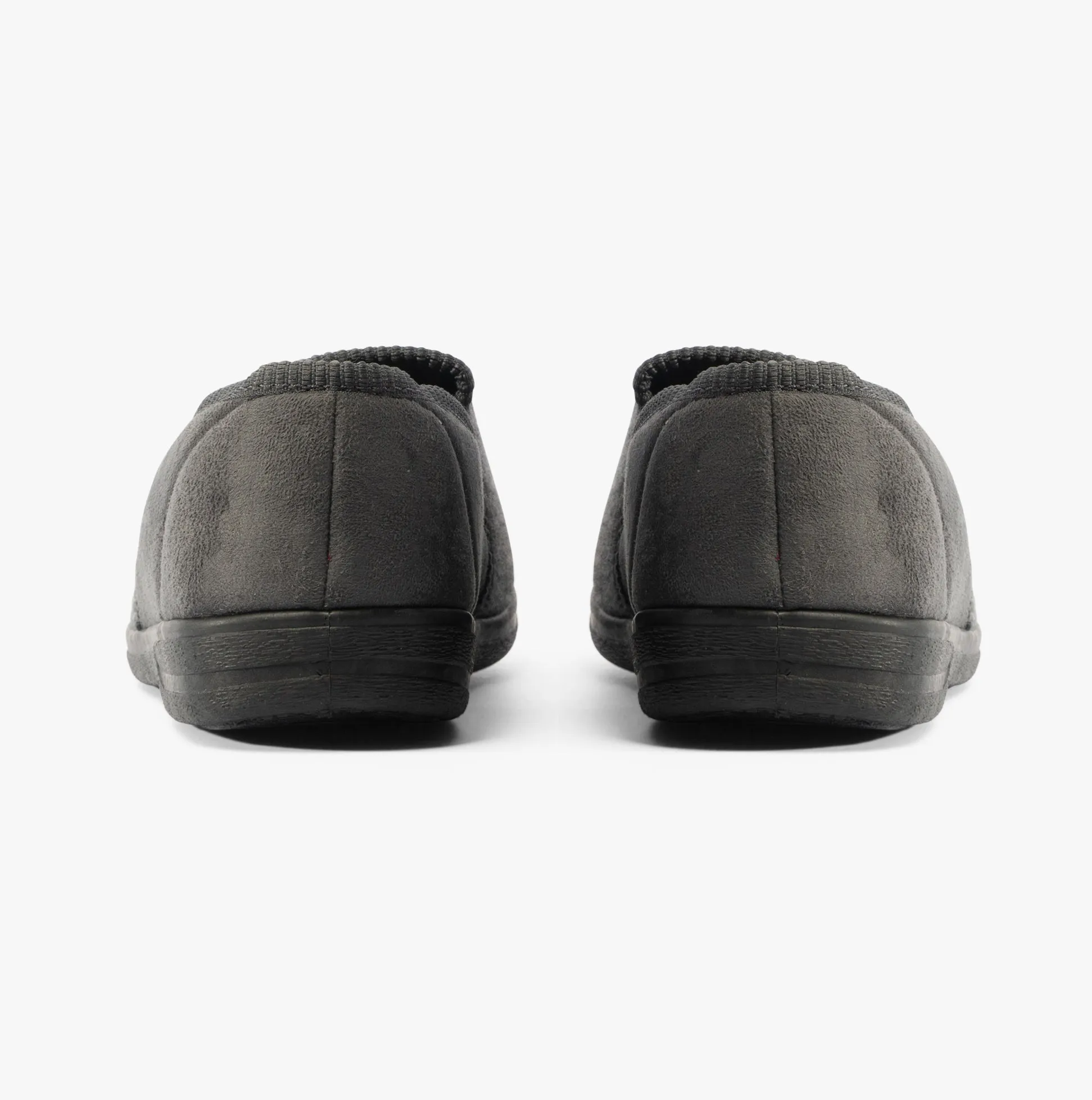 Jo & Joe GEOFF Mens Full Slippers Grey