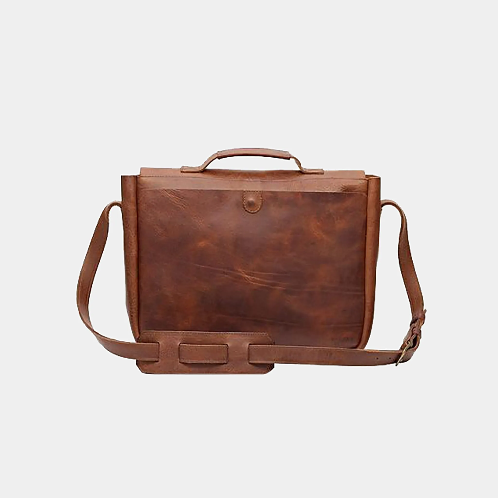 Leather Loreto Messenger Bag -NISOLO