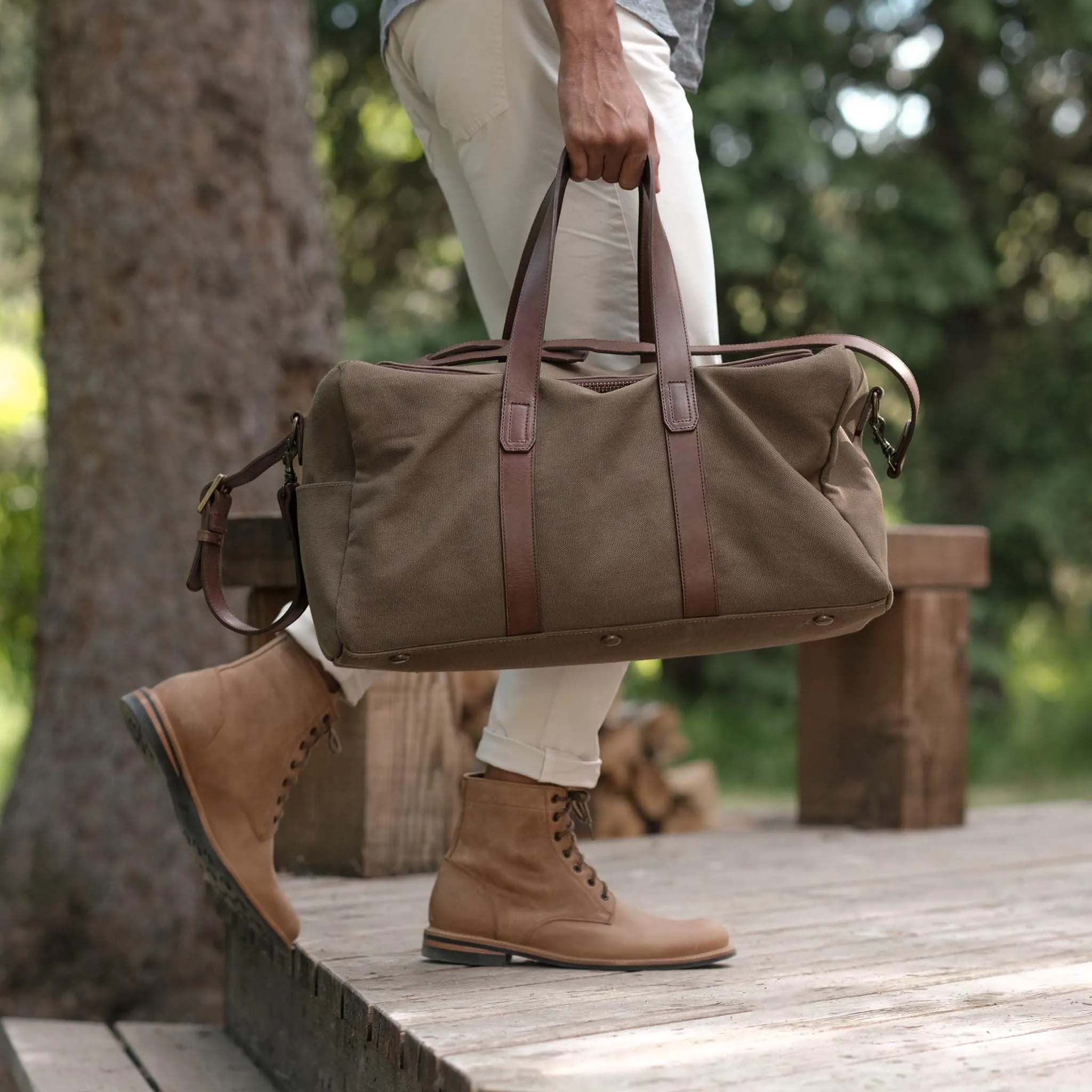 Luis Weekender Forest Green -NISOLO