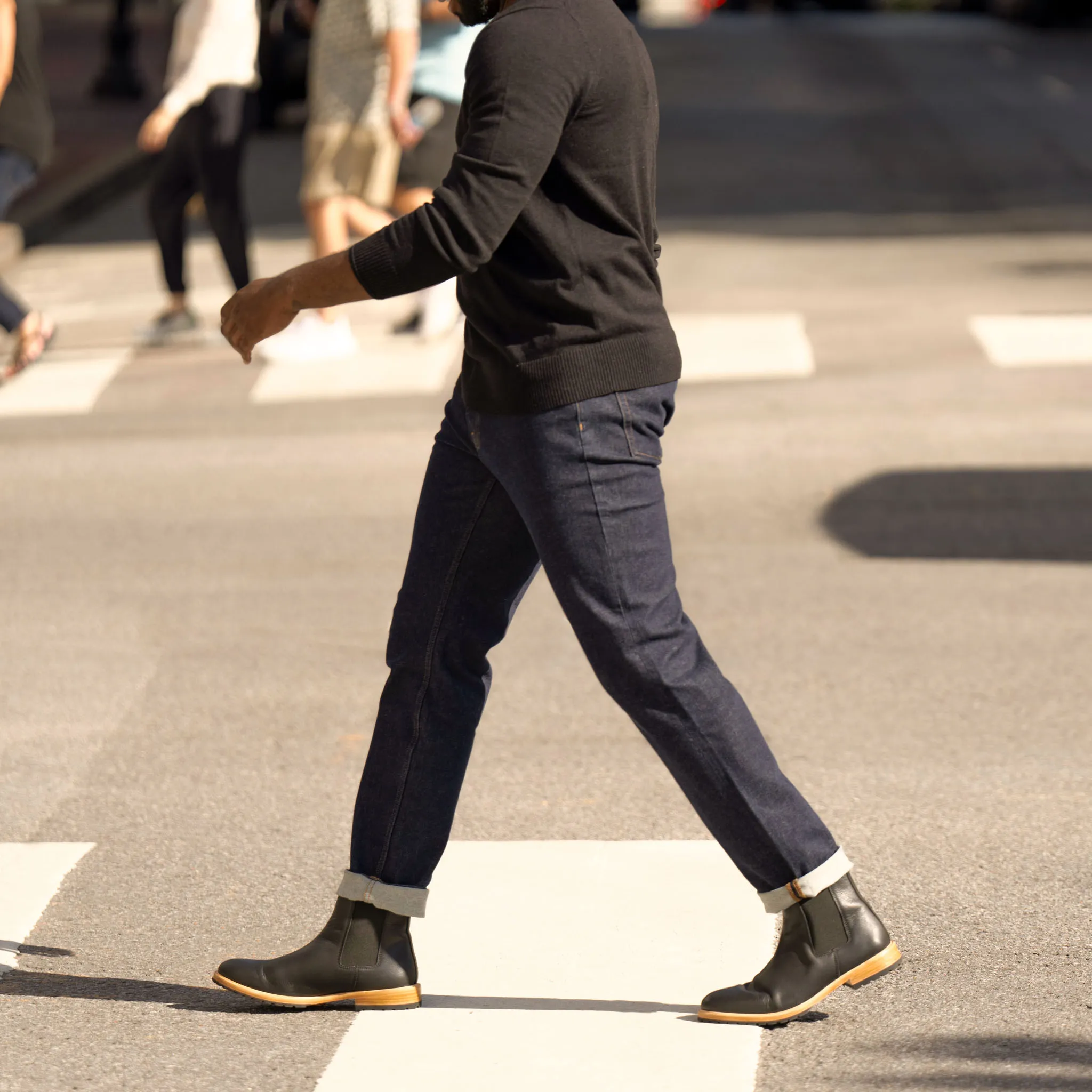 Marco Everyday Chelsea Boot Black -NISOLO