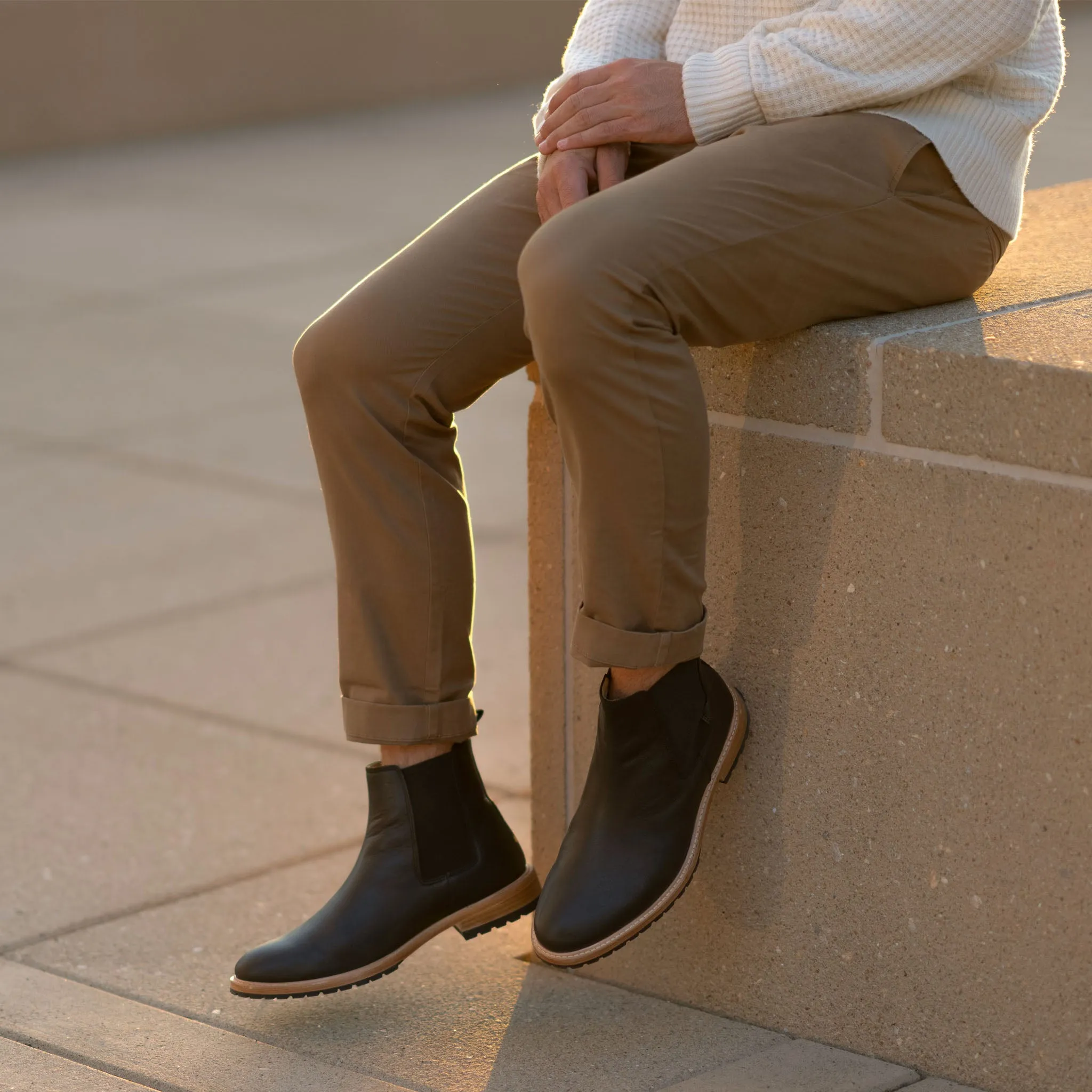 Marco Everyday Chelsea Boot Black -NISOLO