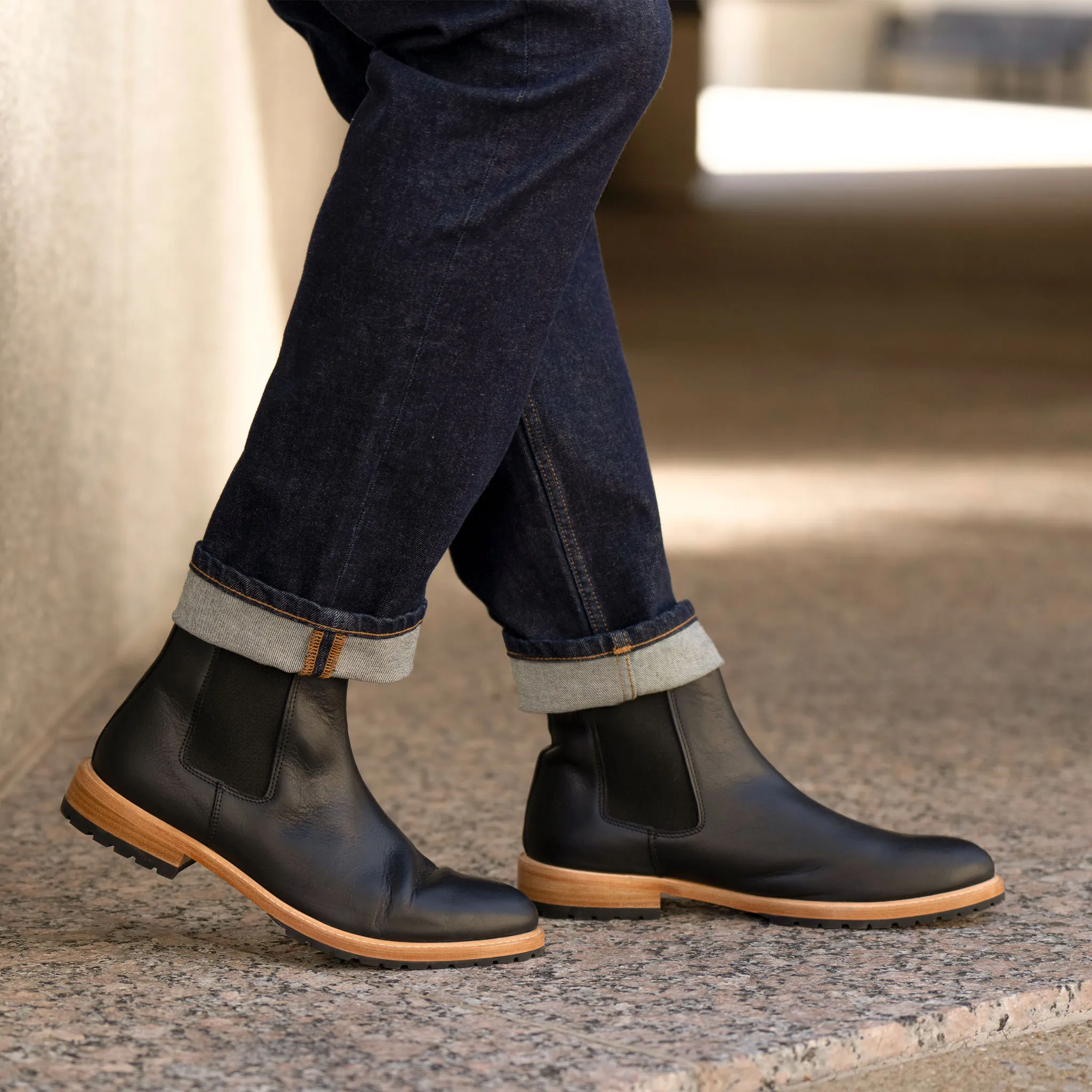 Marco Everyday Chelsea Boot Black -NISOLO
