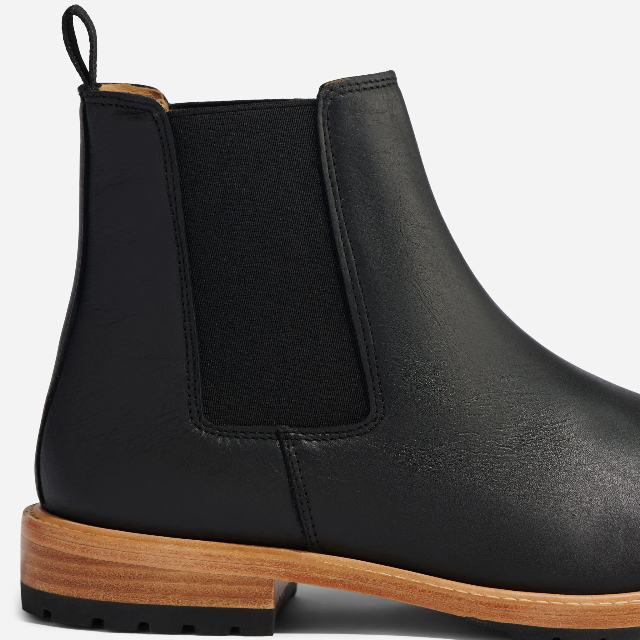 Marco Everyday Chelsea Boot Black -NISOLO