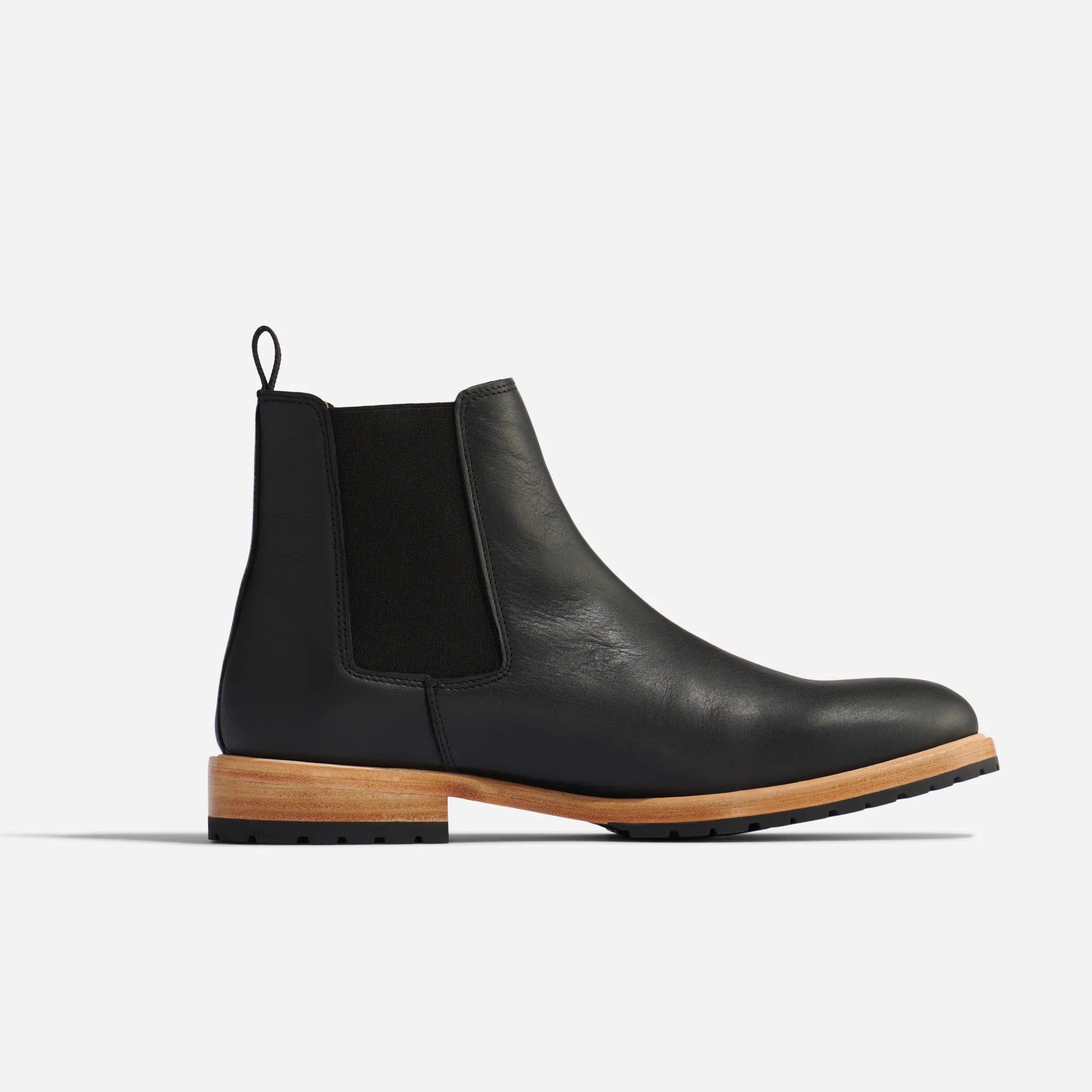 Marco Everyday Chelsea Boot Black -NISOLO