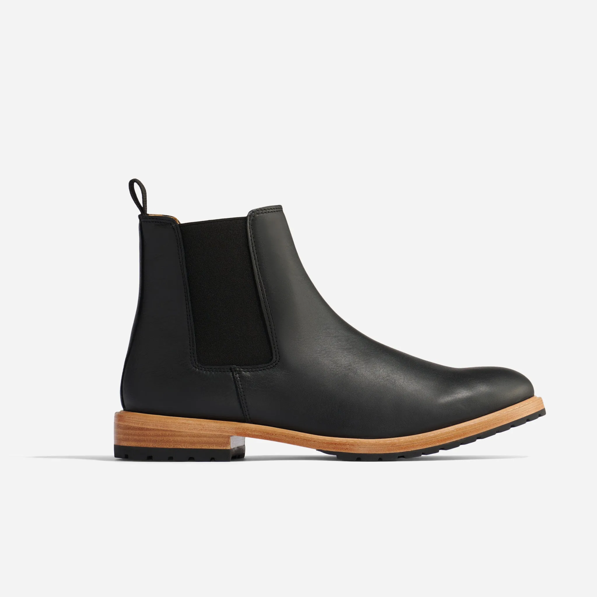 Marco Everyday Chelsea Boot Black -NISOLO