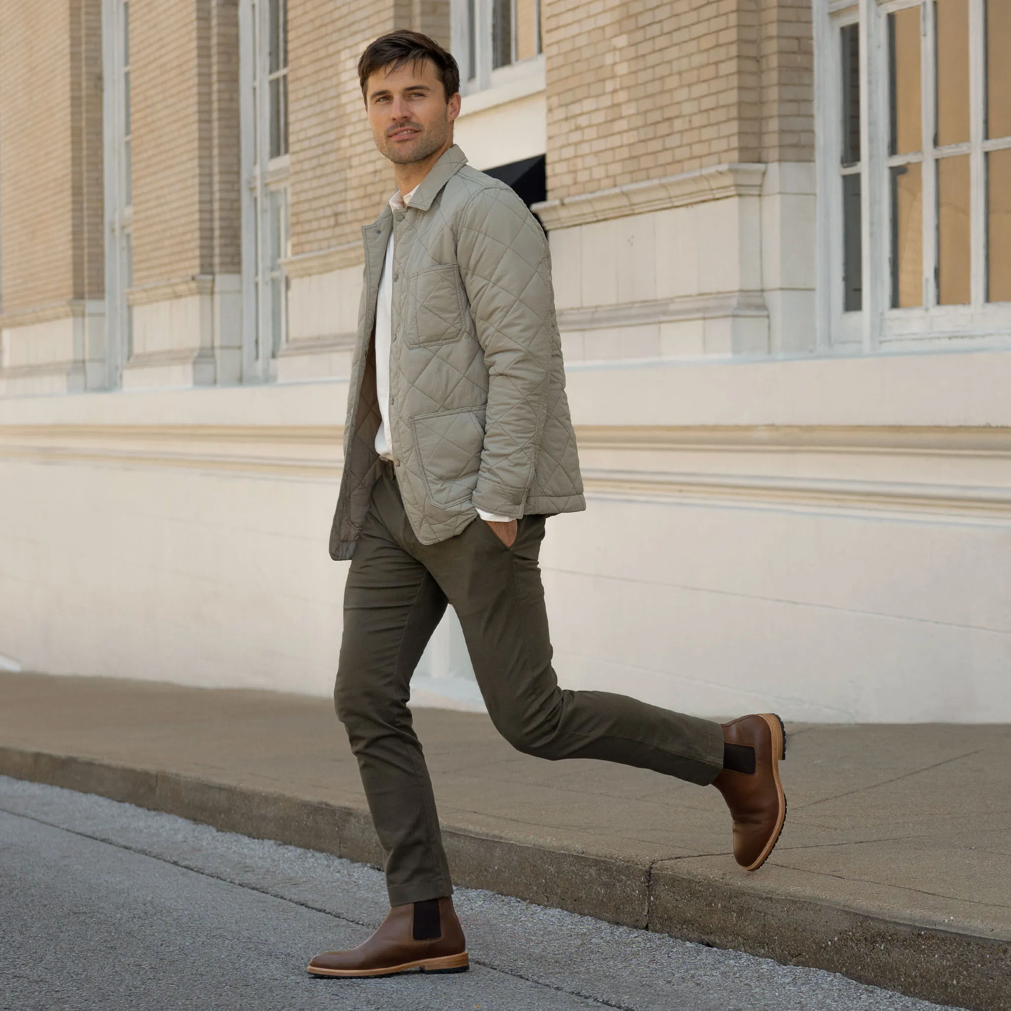 Marco Everyday Chelsea Boot Brown -NISOLO