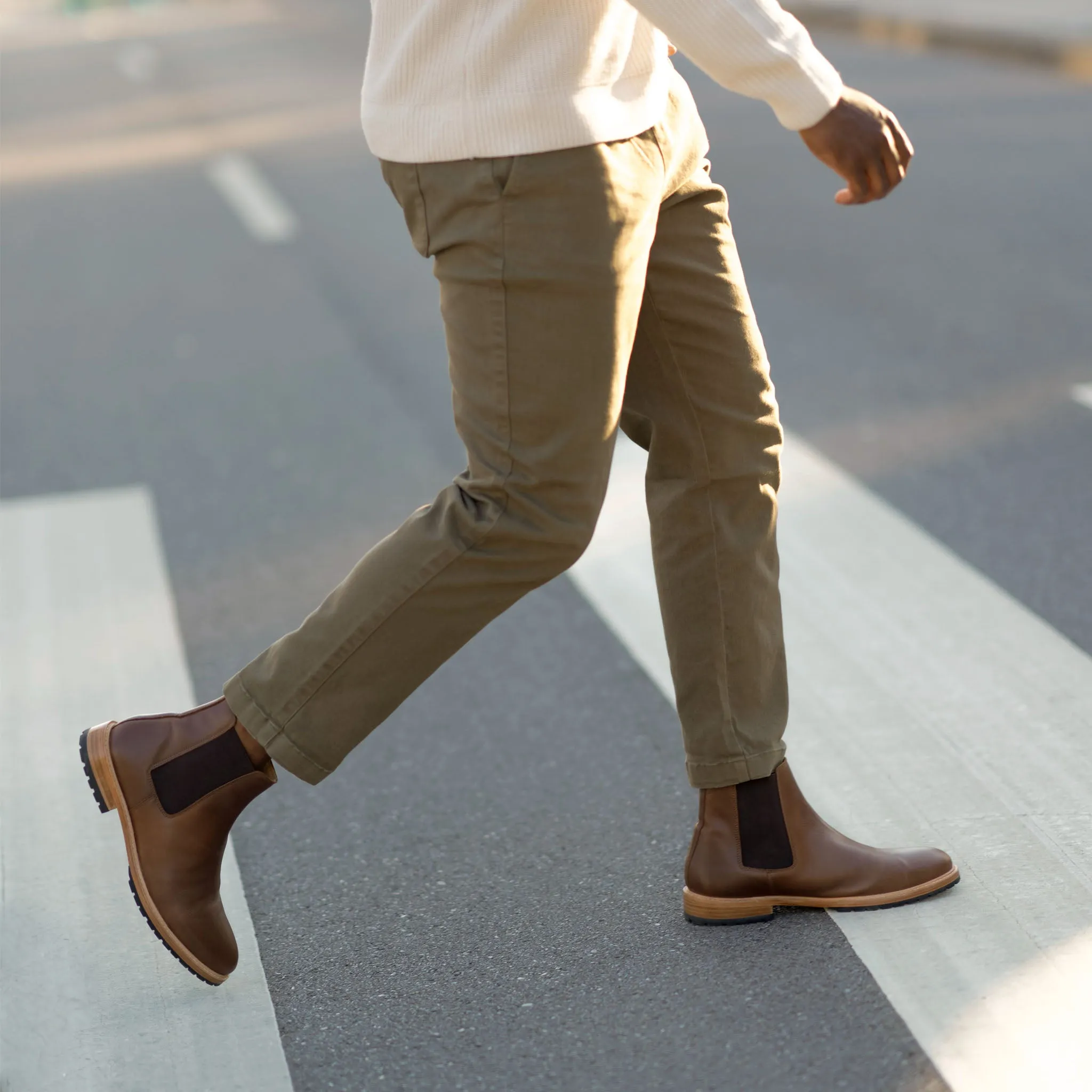 Marco Everyday Chelsea Boot Brown -NISOLO