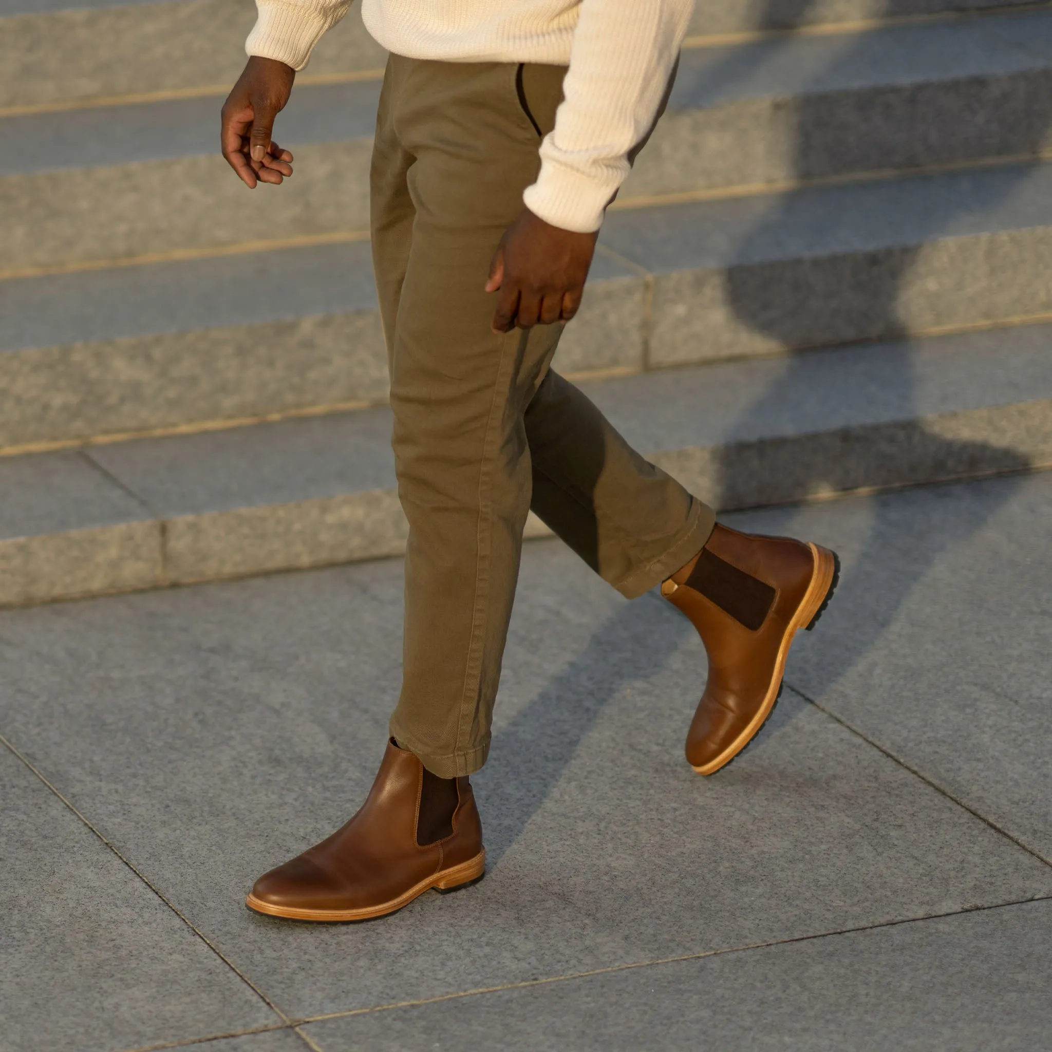 Marco Everyday Chelsea Boot Brown -NISOLO