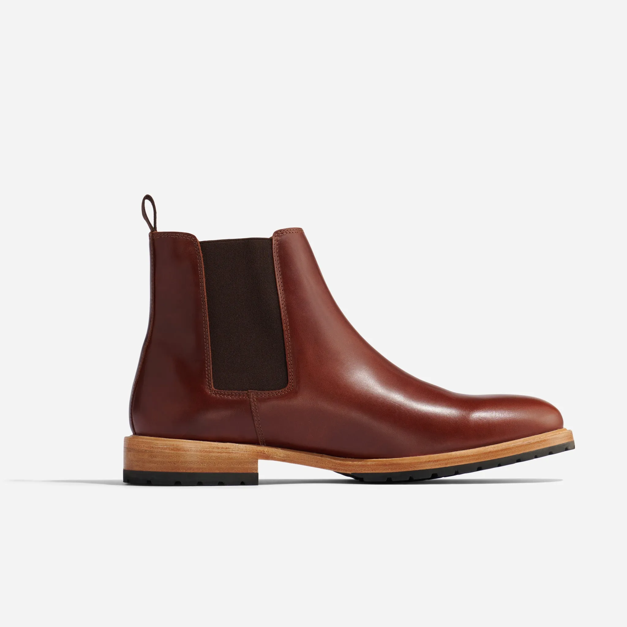 Marco Everyday Chelsea Boot Mahogany -NISOLO