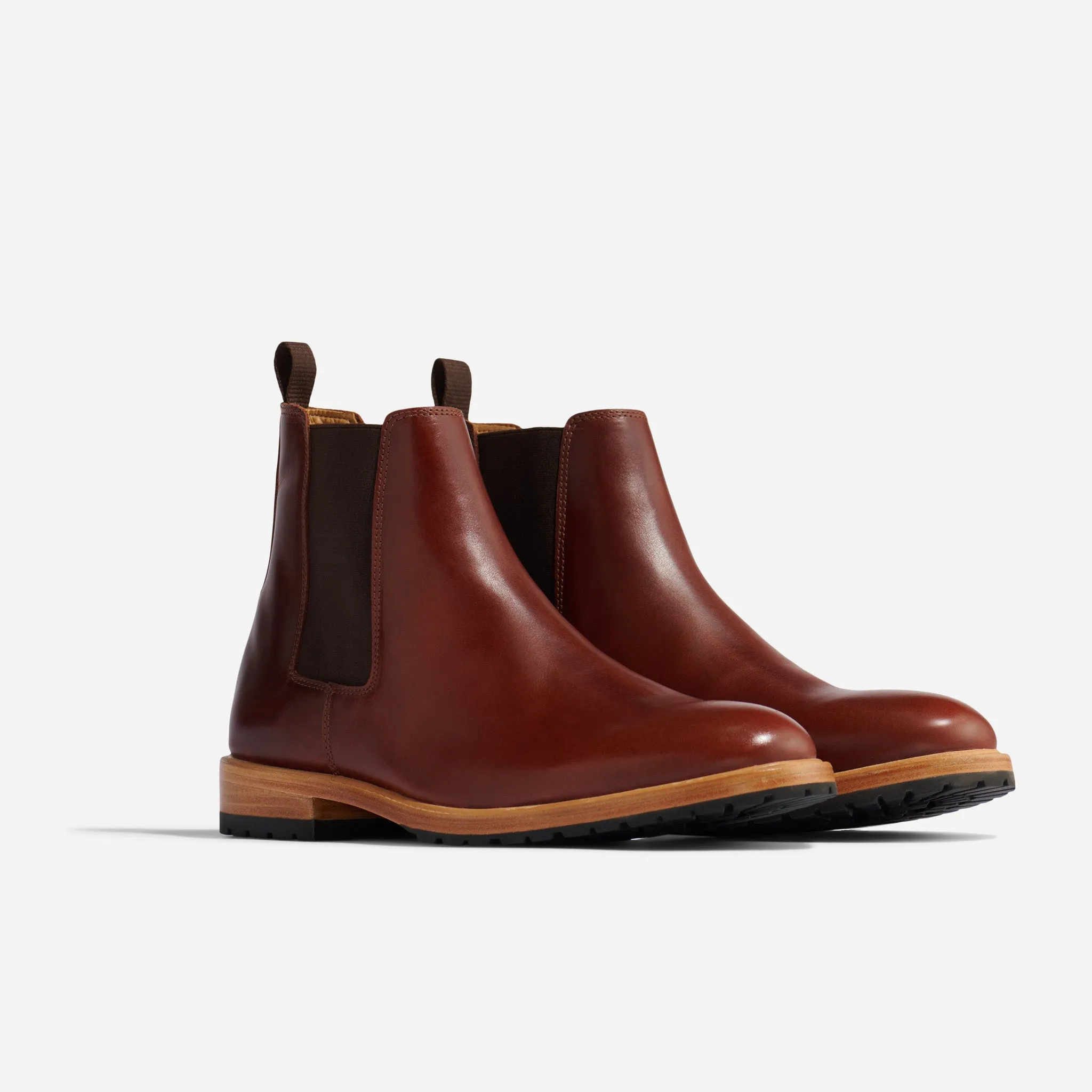 Marco Everyday Chelsea Boot Mahogany -NISOLO