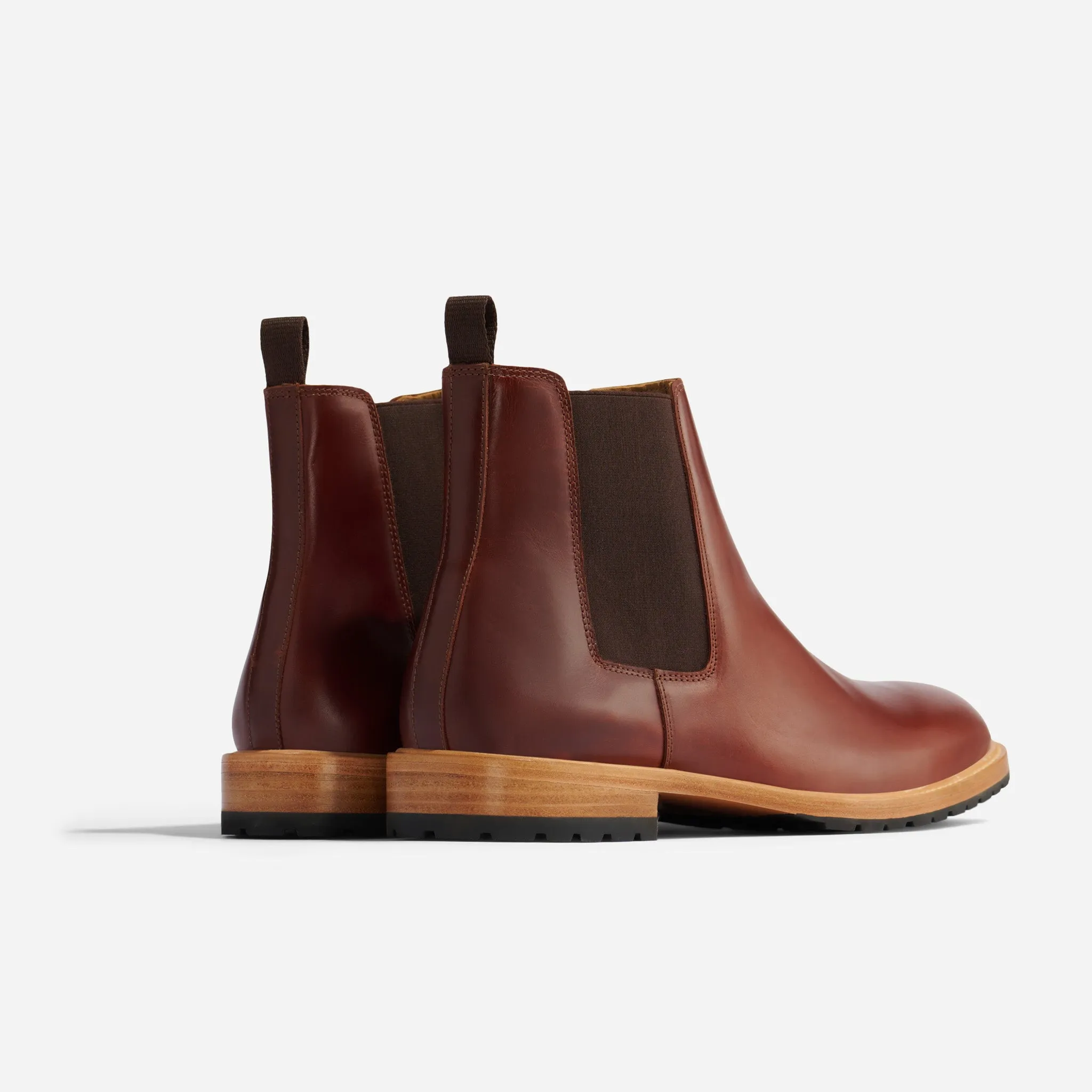 Marco Everyday Chelsea Boot Mahogany -NISOLO