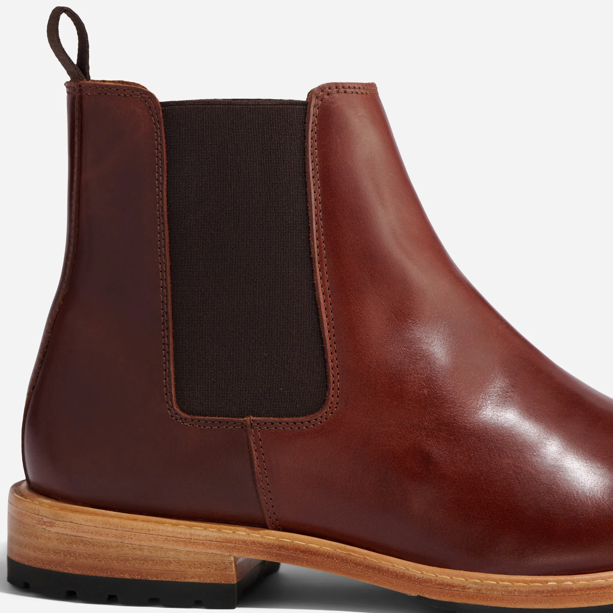 Marco Everyday Chelsea Boot Mahogany -NISOLO