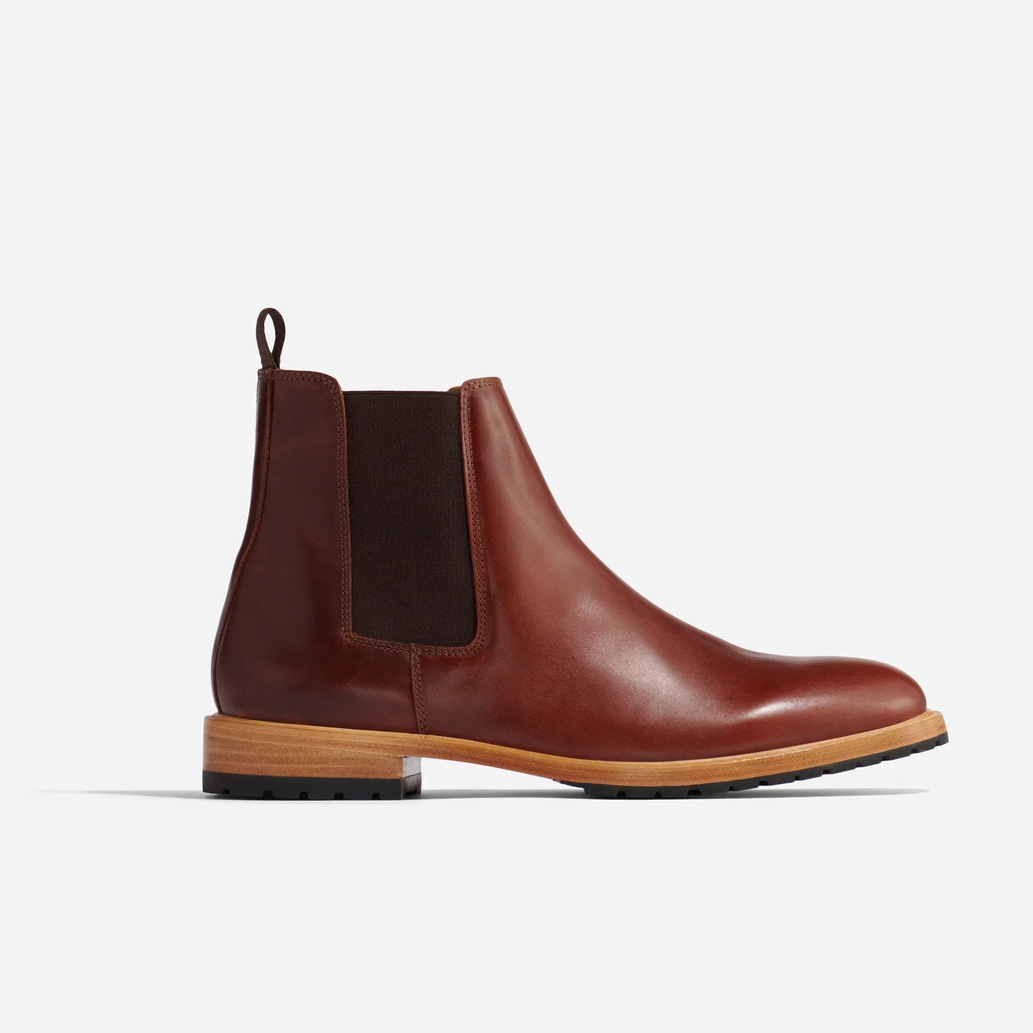 Marco Everyday Chelsea Boot Mahogany -NISOLO