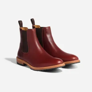 Marco Everyday Chelsea Boot Mahogany -NISOLO