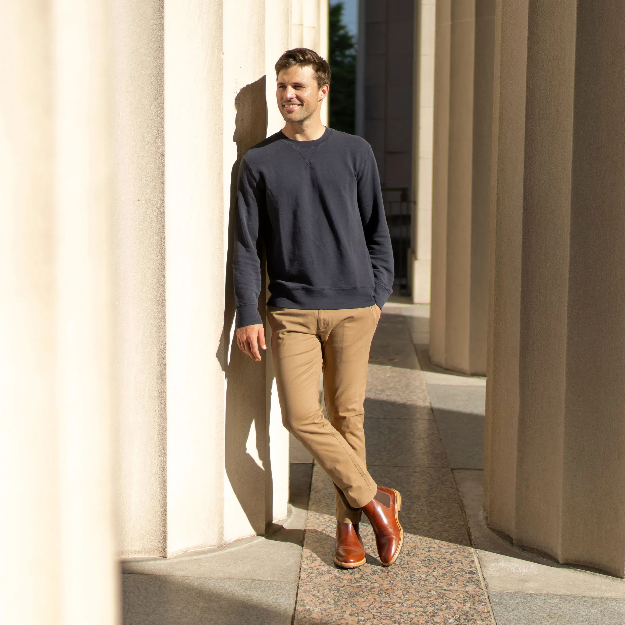 Marco Everyday Chelsea Boot Mahogany -NISOLO