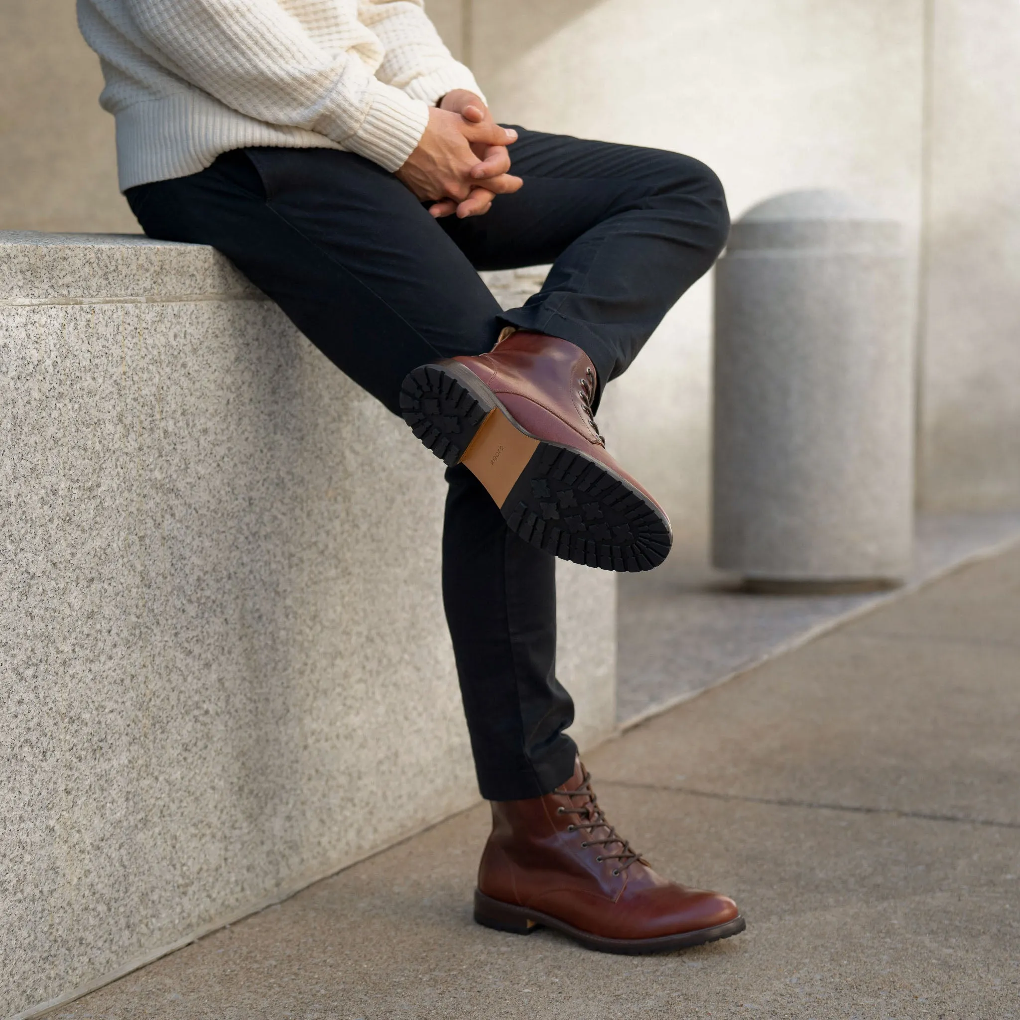 Martin All-Weather Boot Mahogany -NISOLO