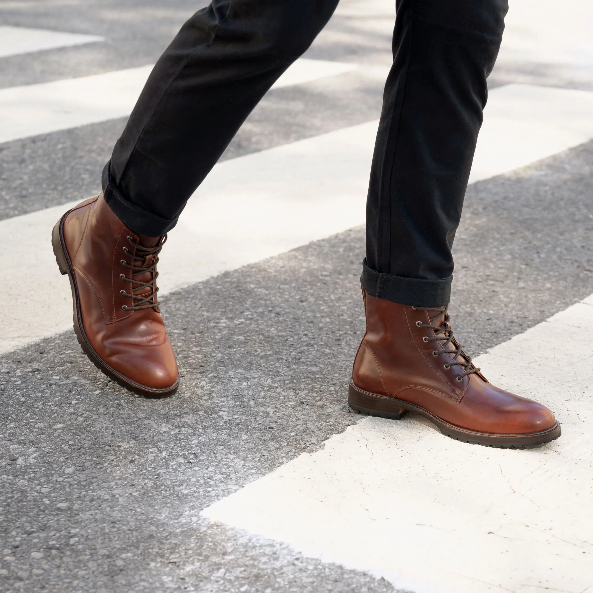 Martin All-Weather Boot Mahogany -NISOLO
