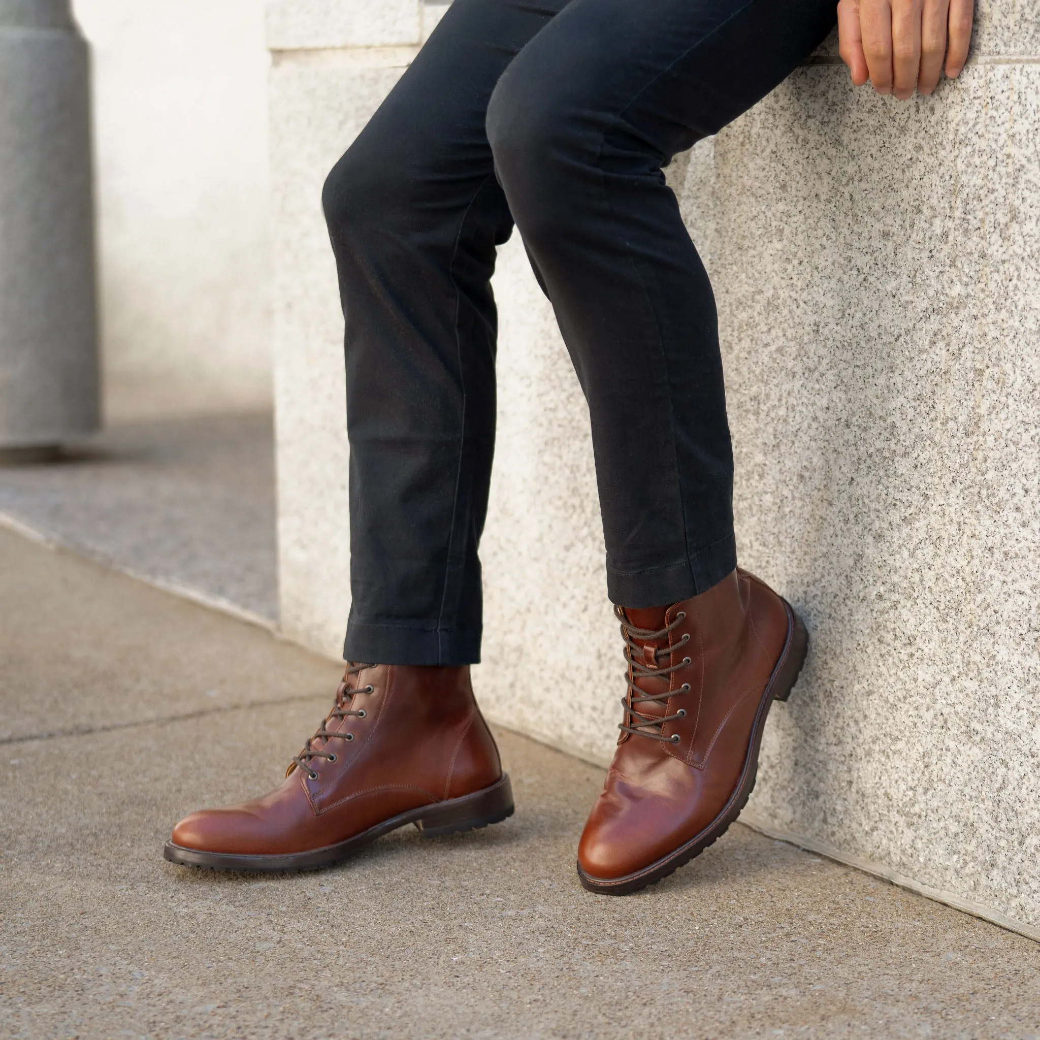 Martin All-Weather Boot Mahogany -NISOLO