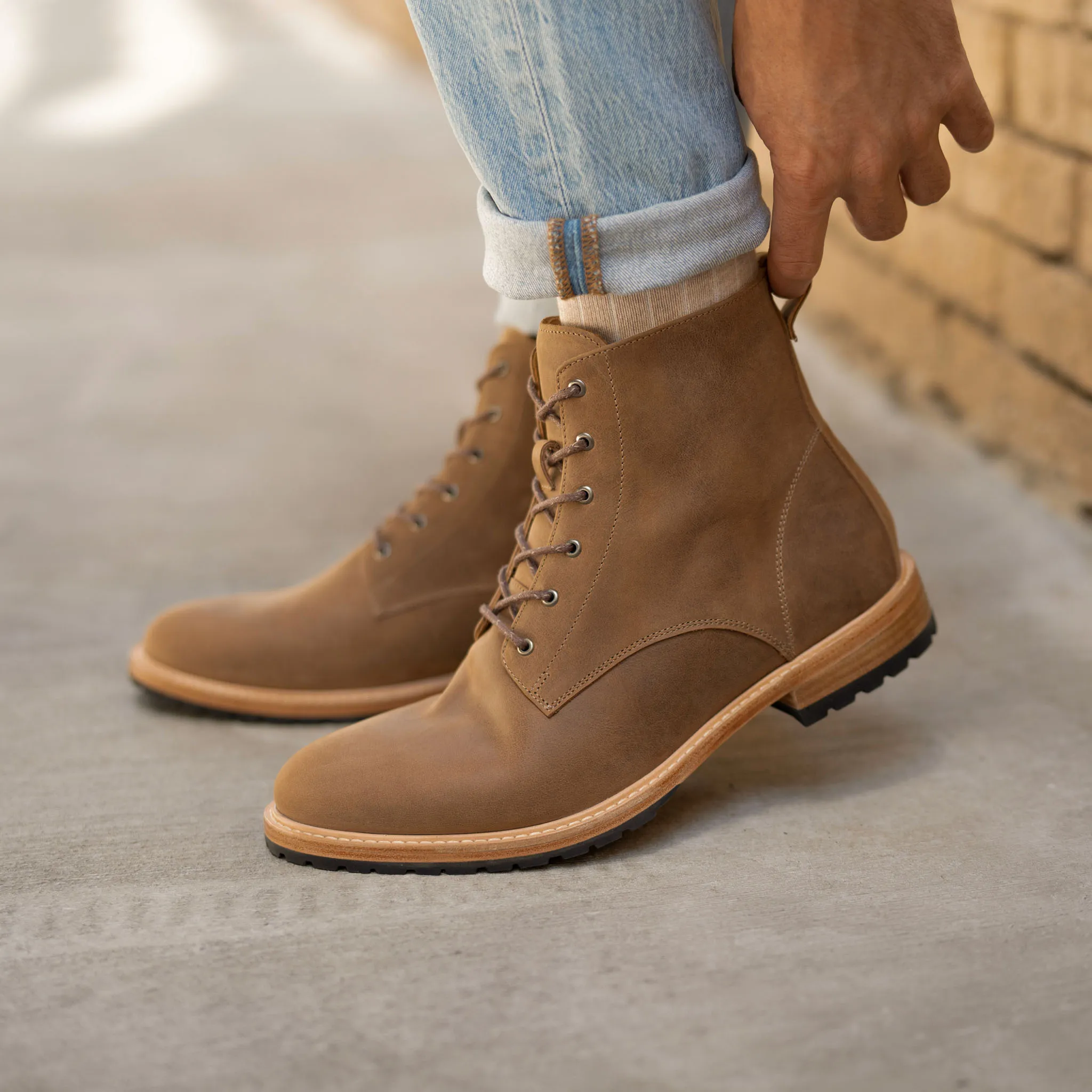 Martin All-Weather Boot Tobacco -NISOLO